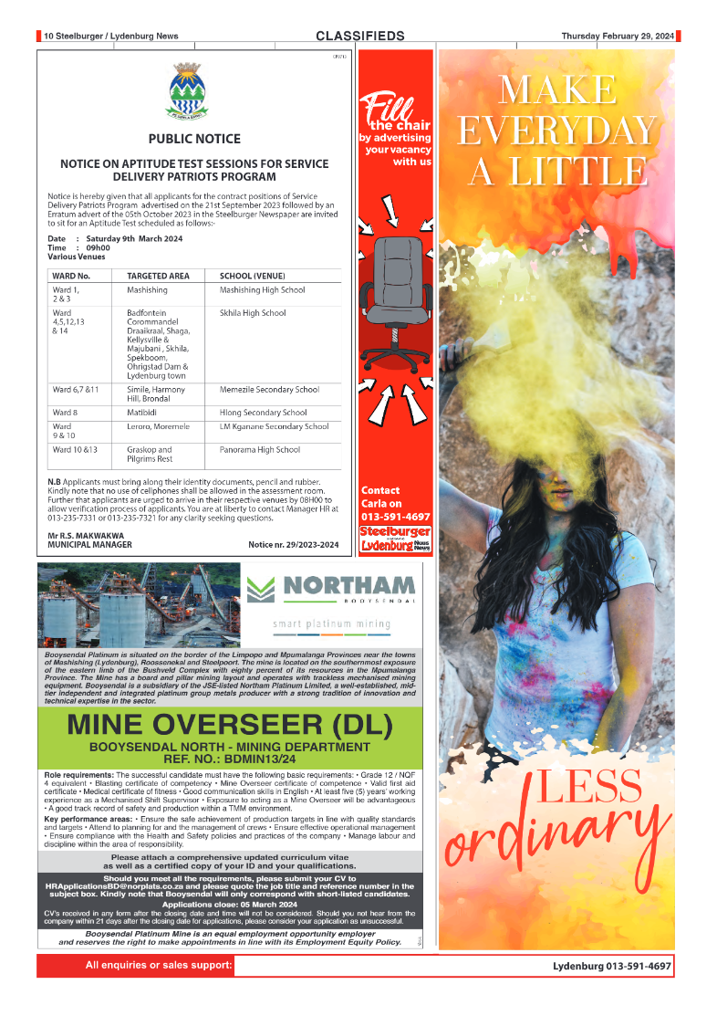 Steelburger News 29 February 2024 page 10