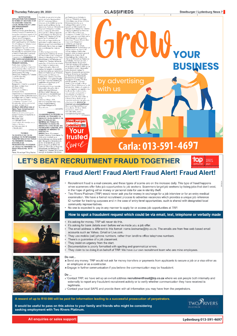 Steelburger News 29 February 2024 page 7