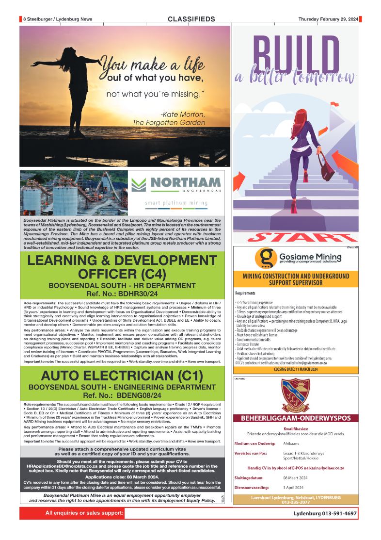 Steelburger News 29 February 2024 page 8