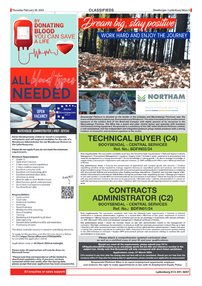 Steelburger News 29 February 2024 page 9