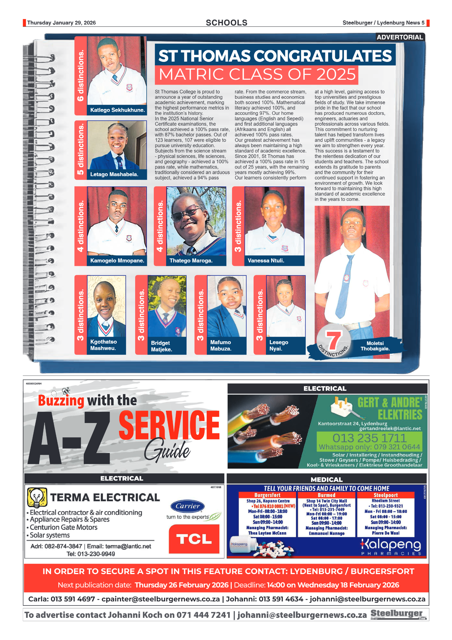 Steelburger News 29 January 2026 page 5