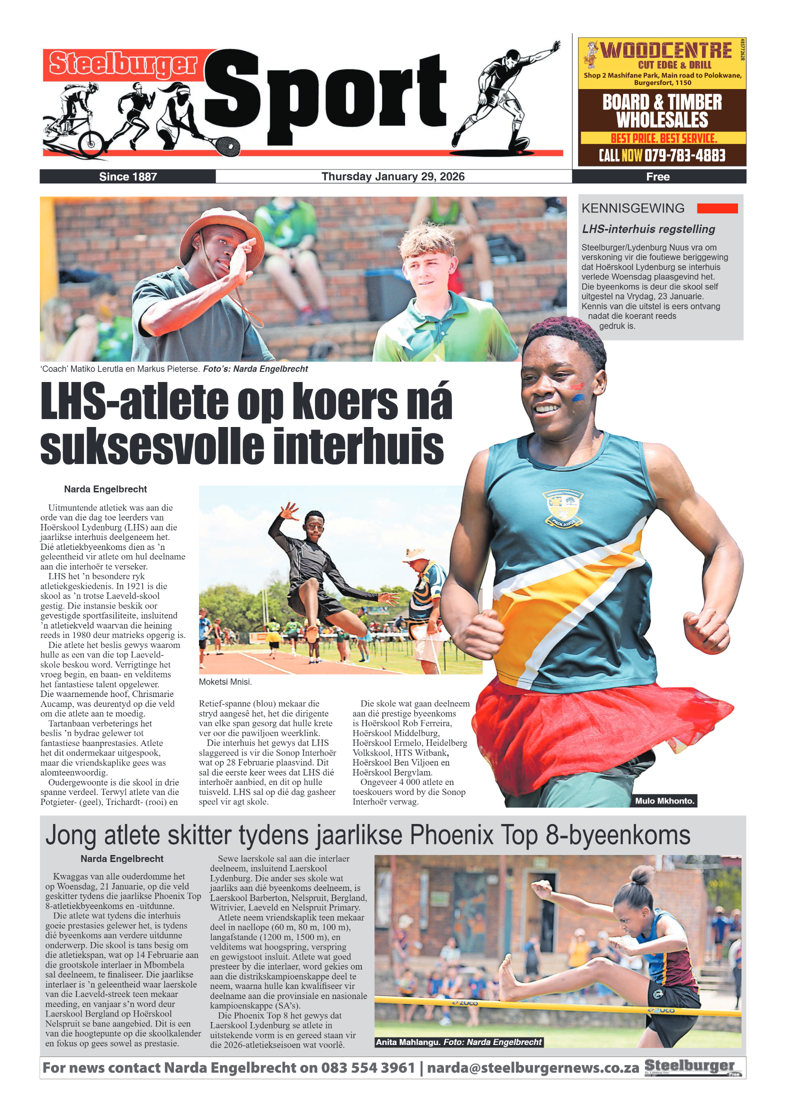 Steelburger News 29 January 2026 page 8