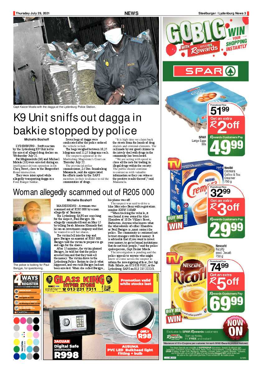 Steelburger News 29 July 2021 page 3