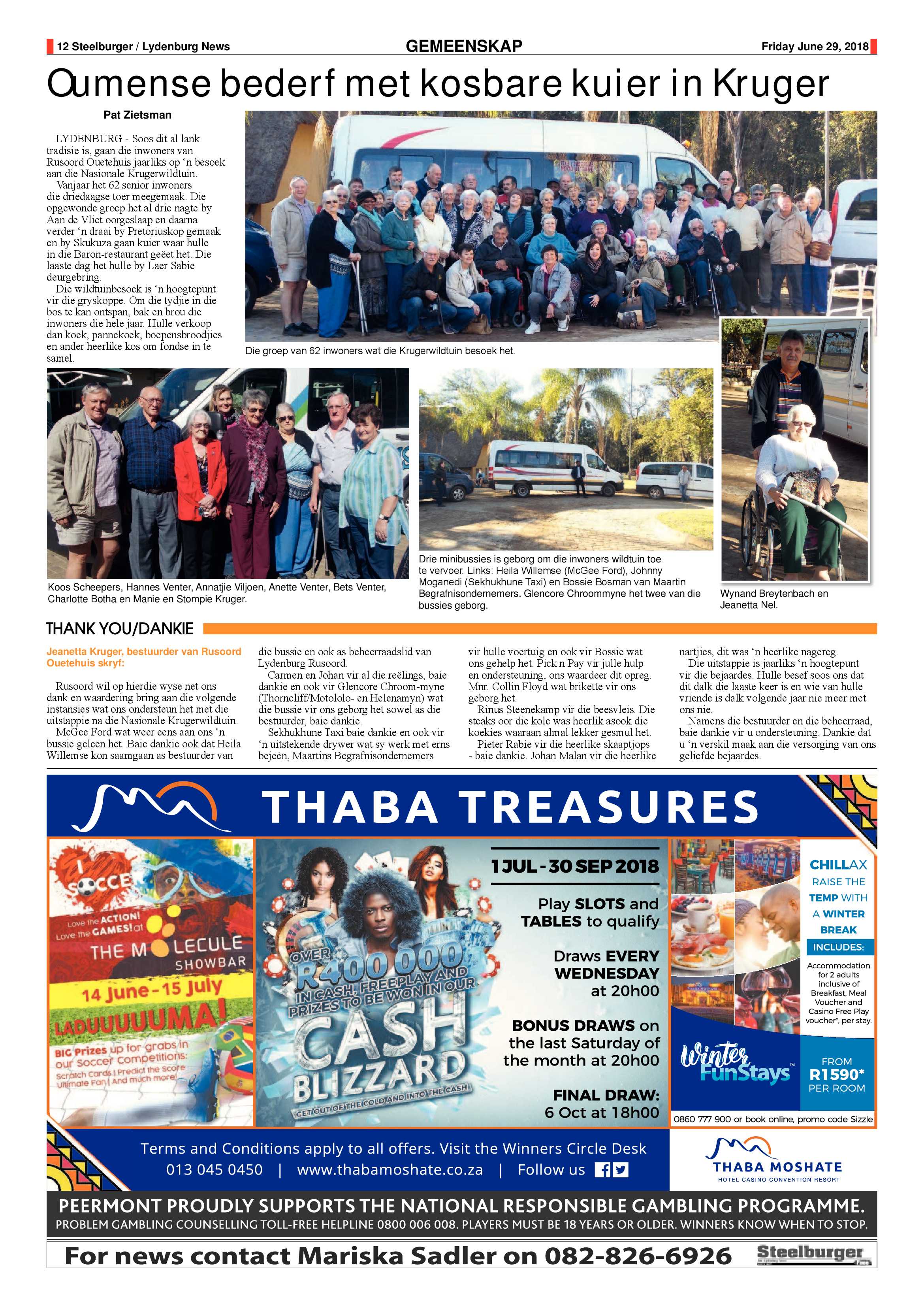 Steelburger News 29 June 2018 page 12