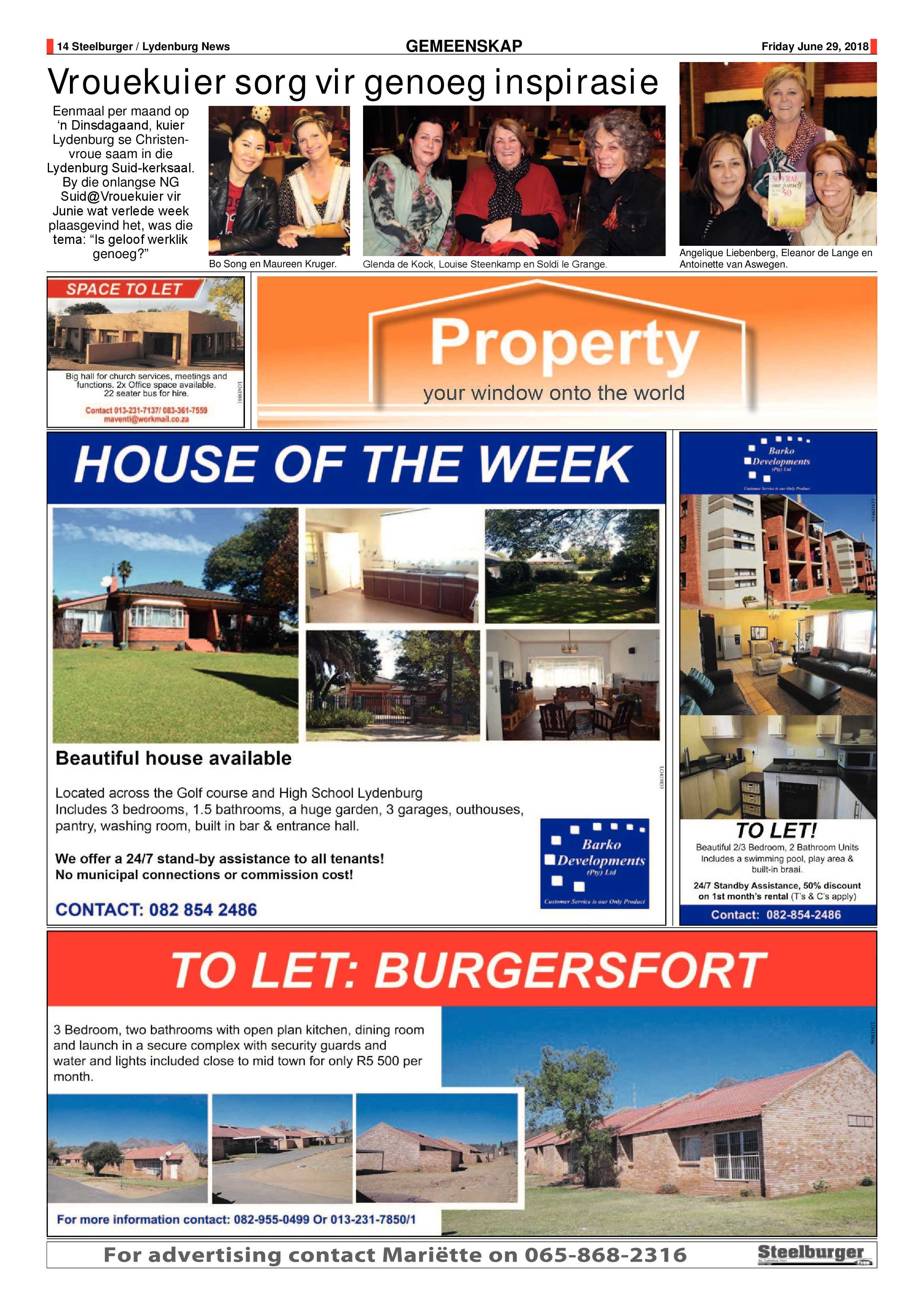 Steelburger News 29 June 2018 page 14