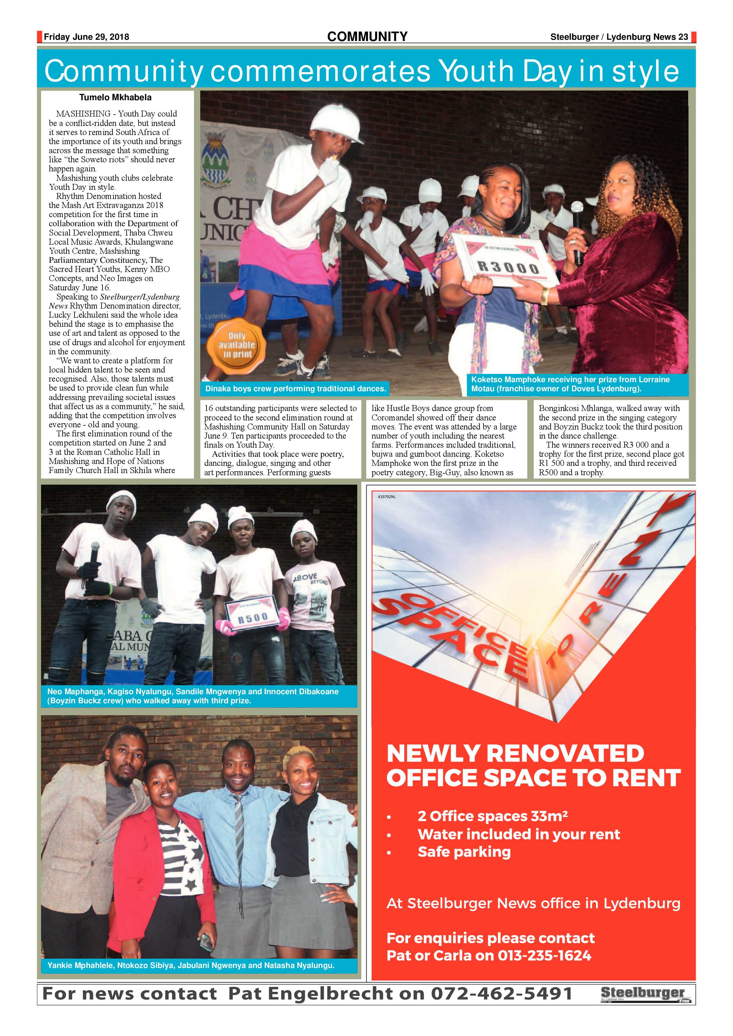 Steelburger News 29 June 2018 page 23