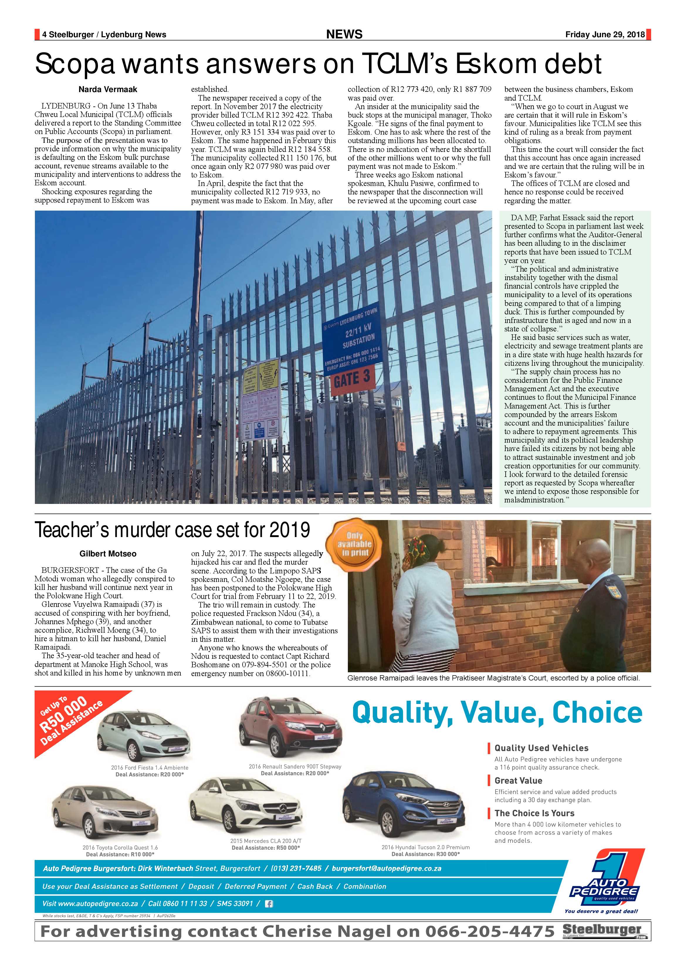 Steelburger News 29 June 2018 page 4