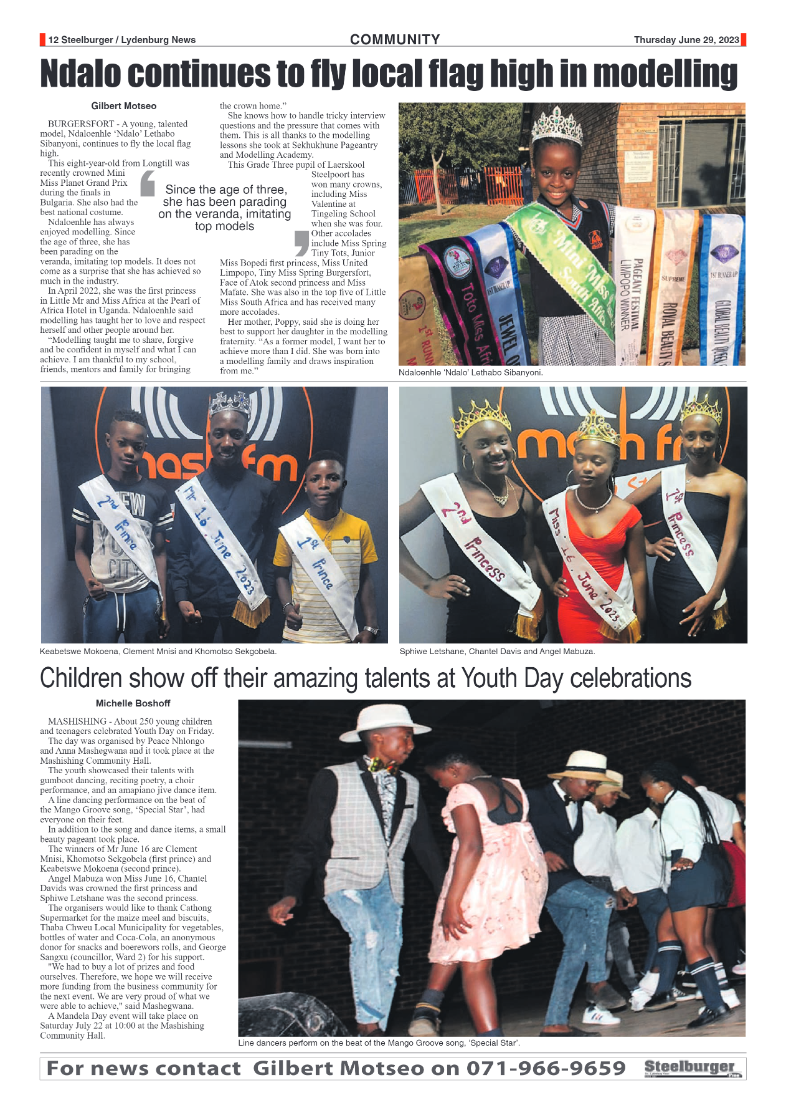 Steelburger News 29 June 2023 page 12