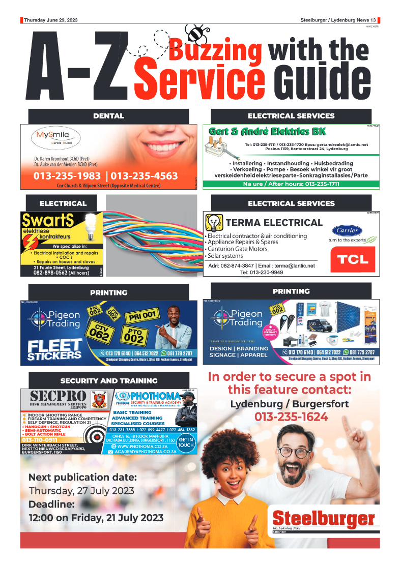 Steelburger News 29 June 2023 page 13