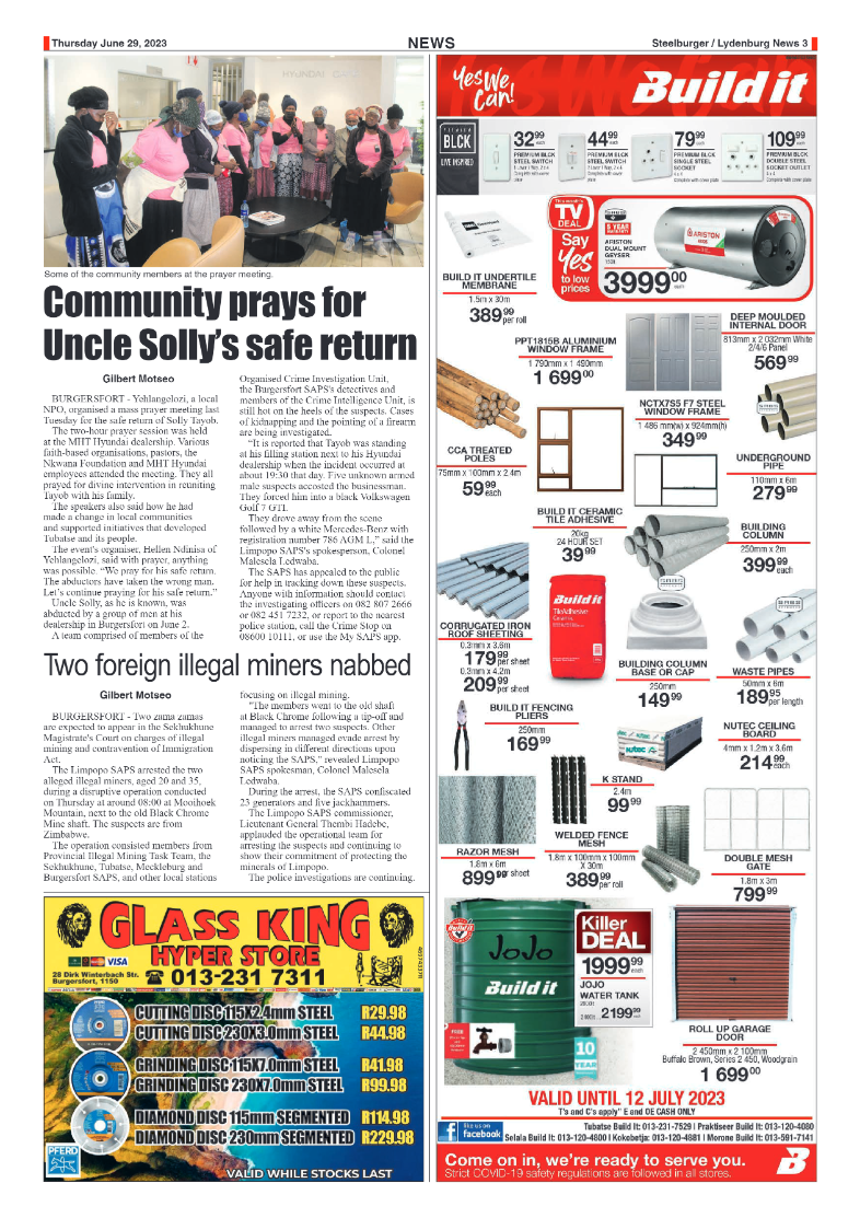 Steelburger News 29 June 2023 page 3