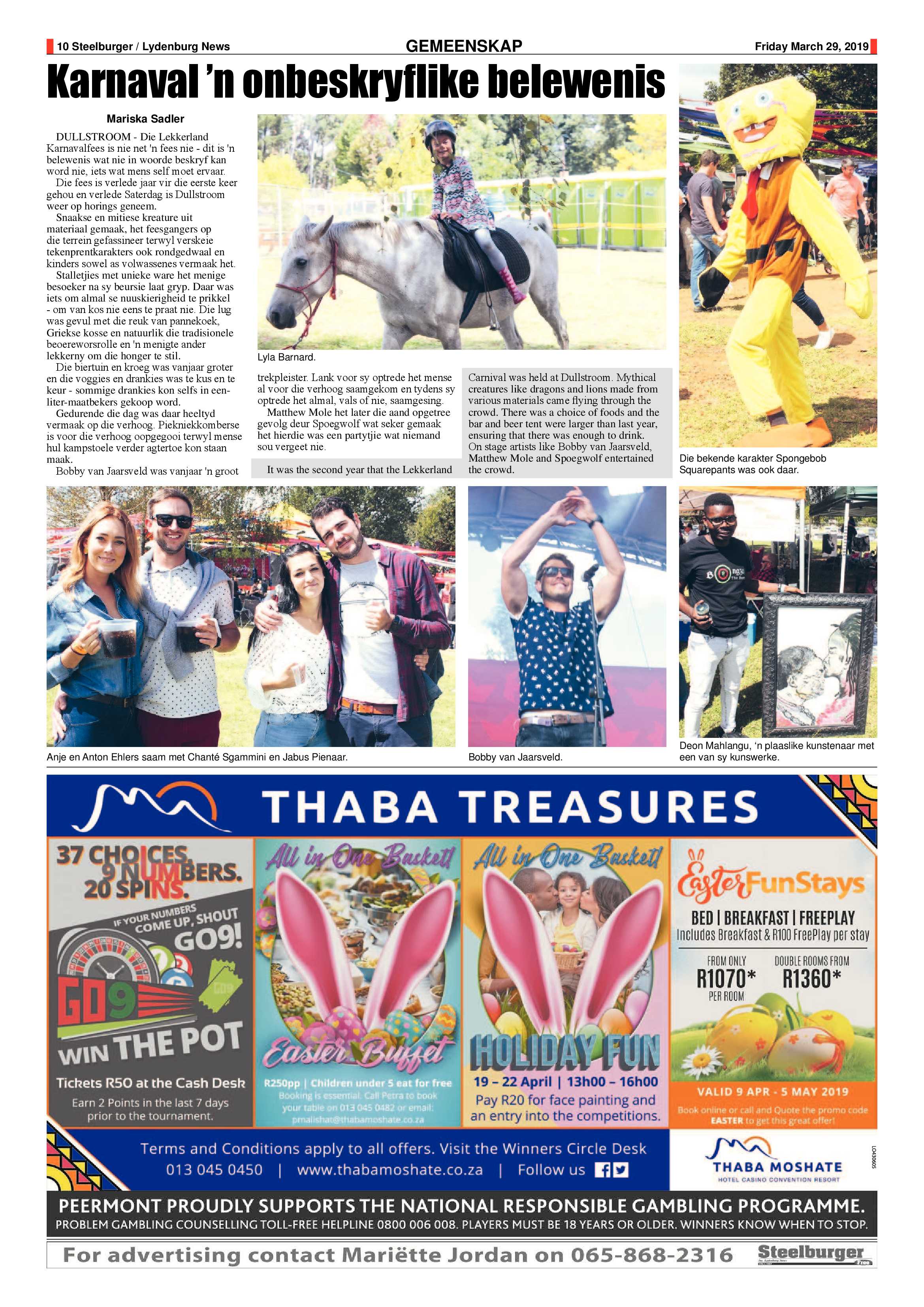 Steelburger News 29 March 2019 page 10