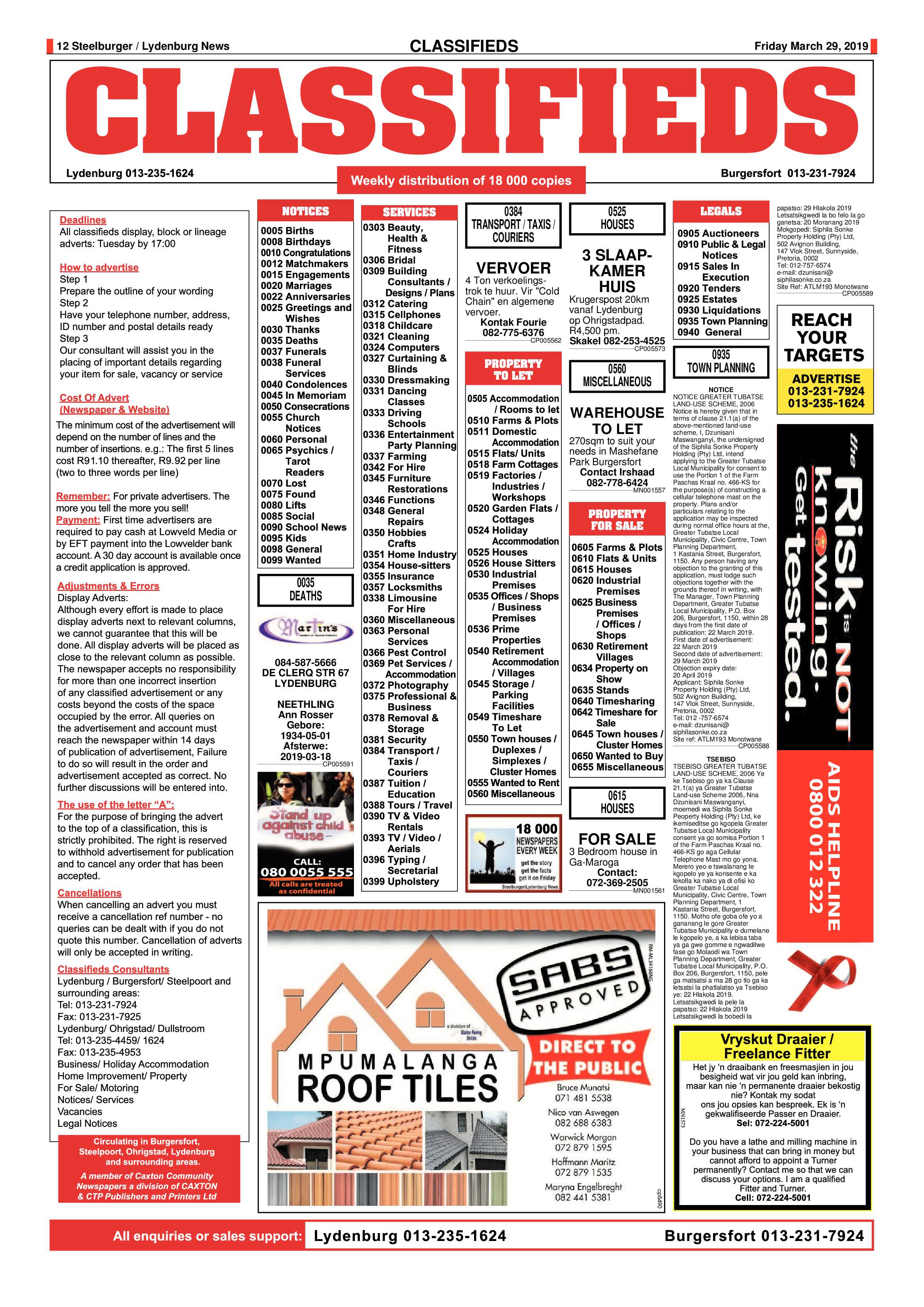 Steelburger News 29 March 2019 page 12