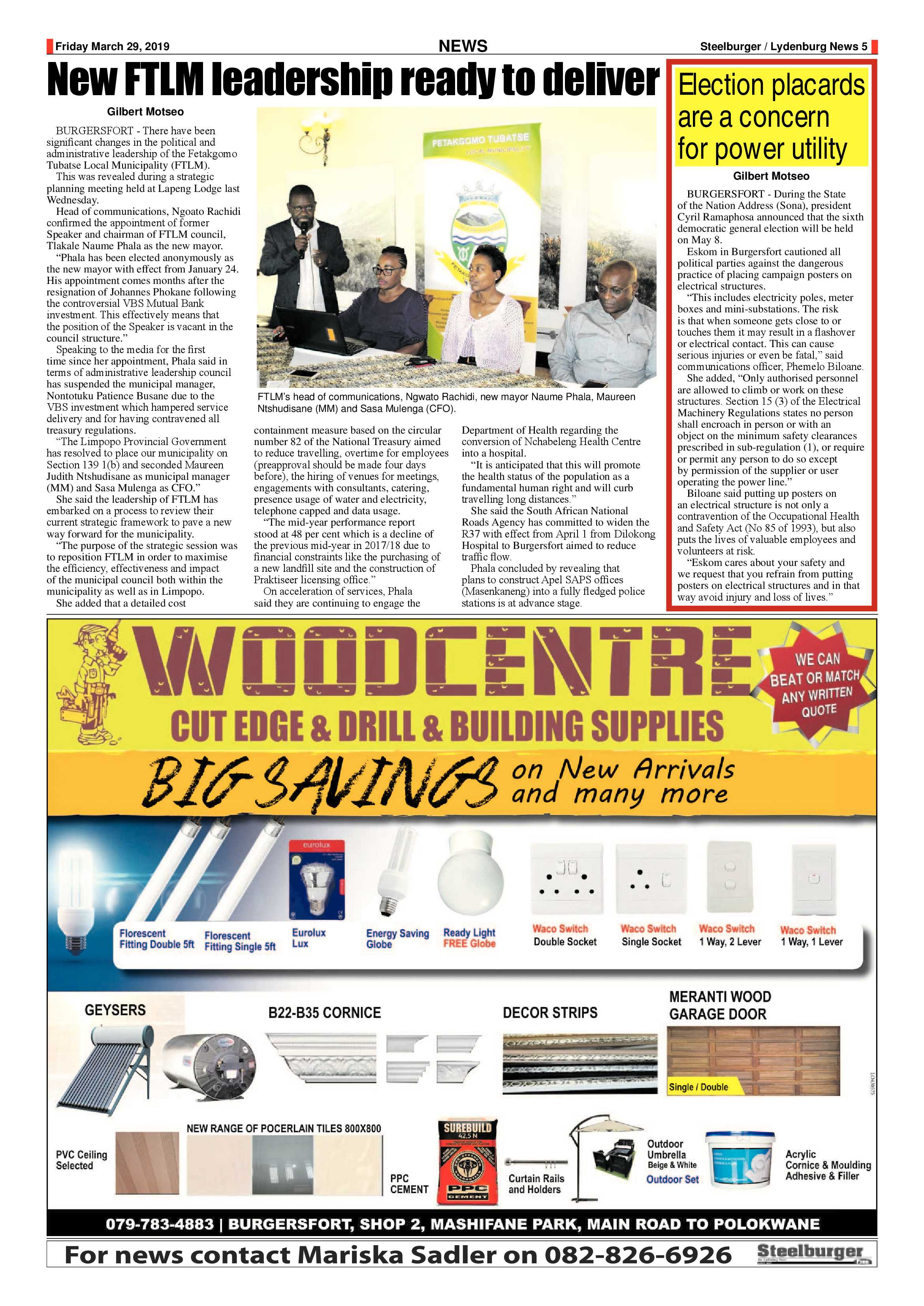 Steelburger News 29 March 2019 page 5
