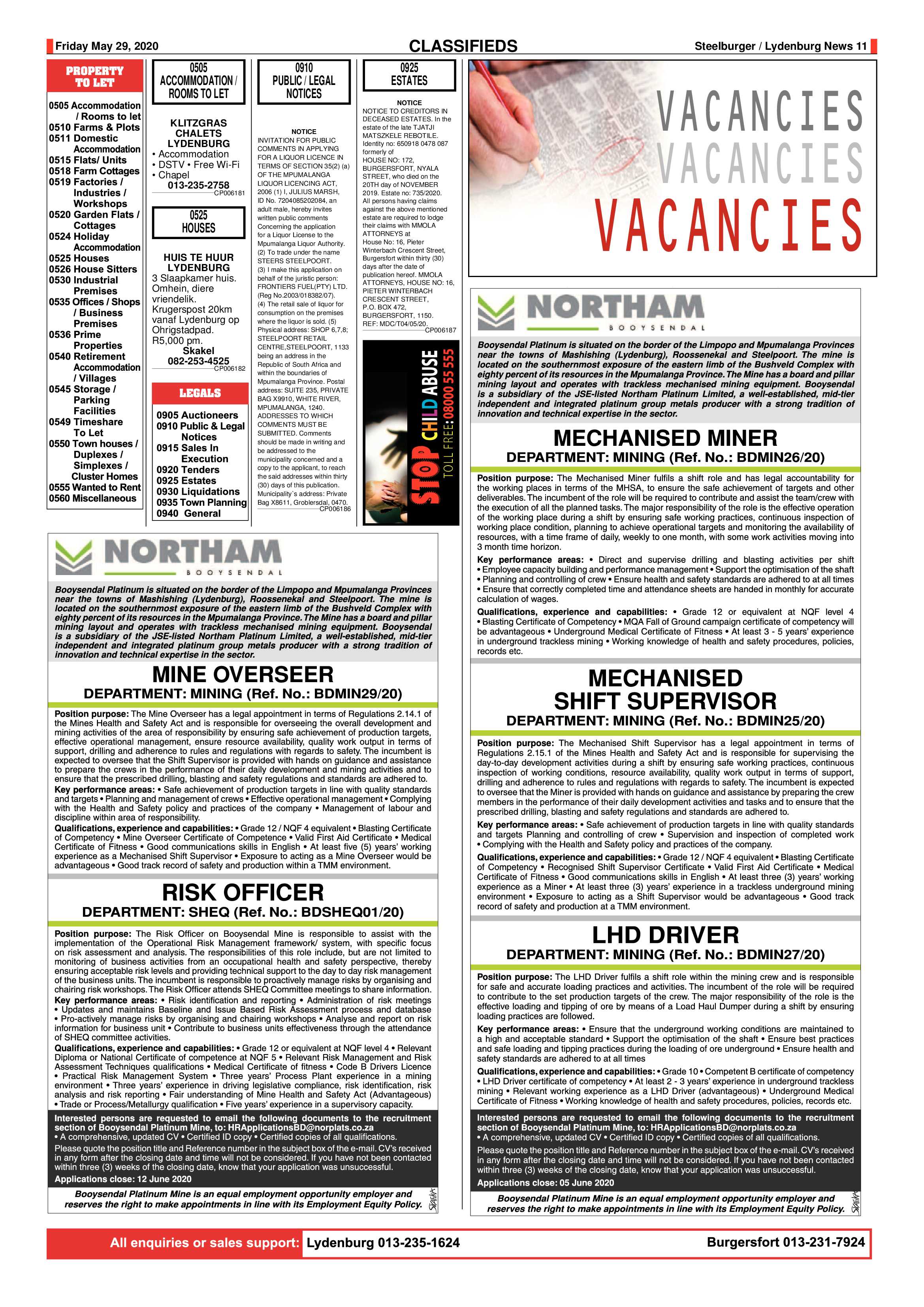 Steelburger News 29 May 2020 page 11