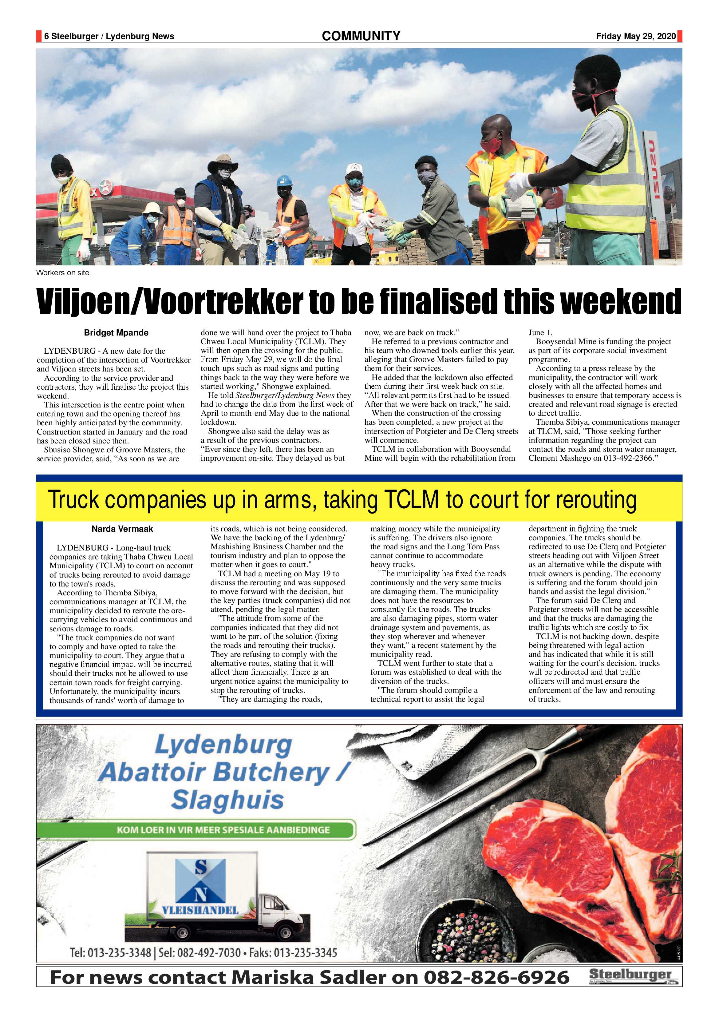 Steelburger News 29 May 2020 page 6