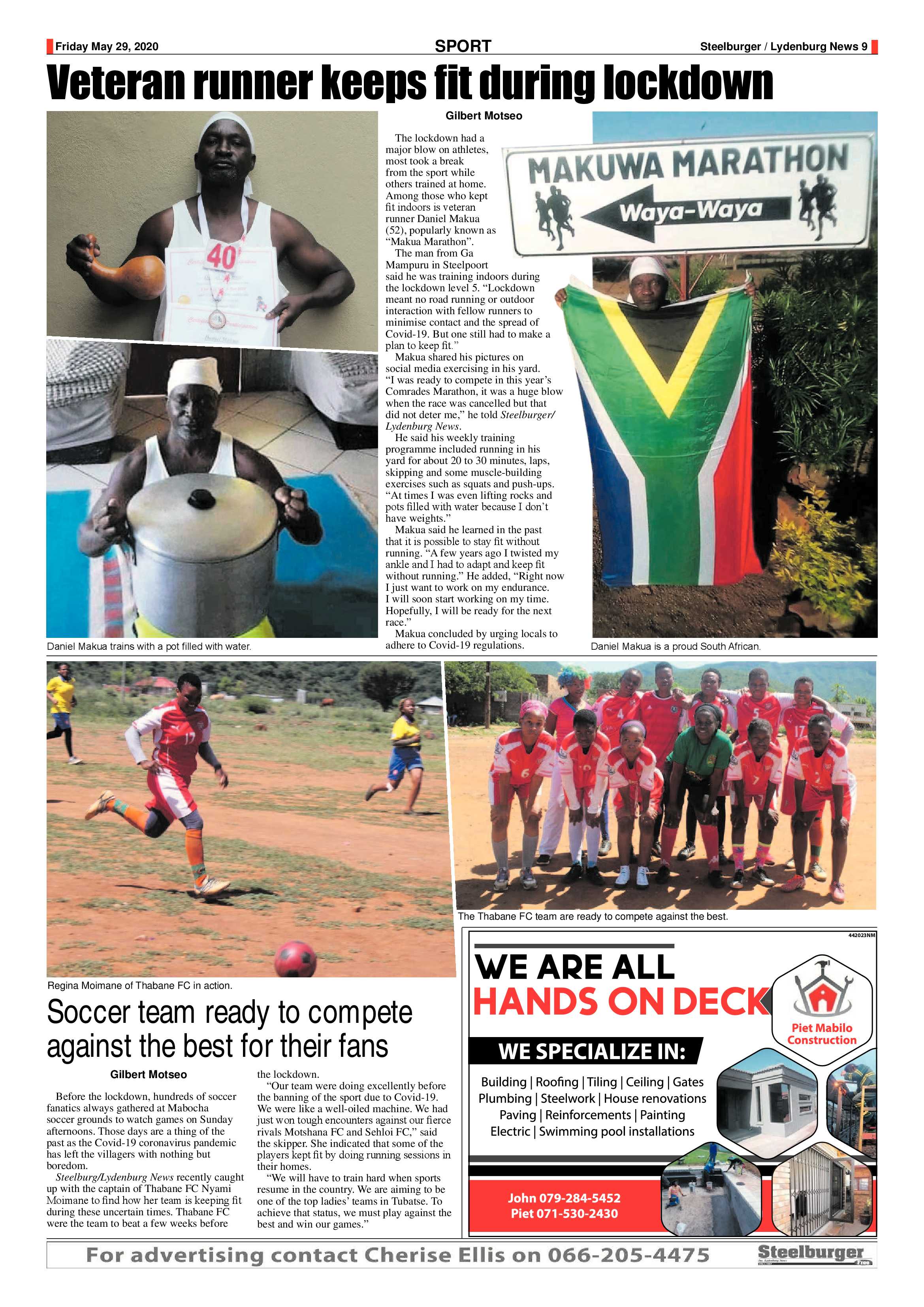 Steelburger News 29 May 2020 page 9