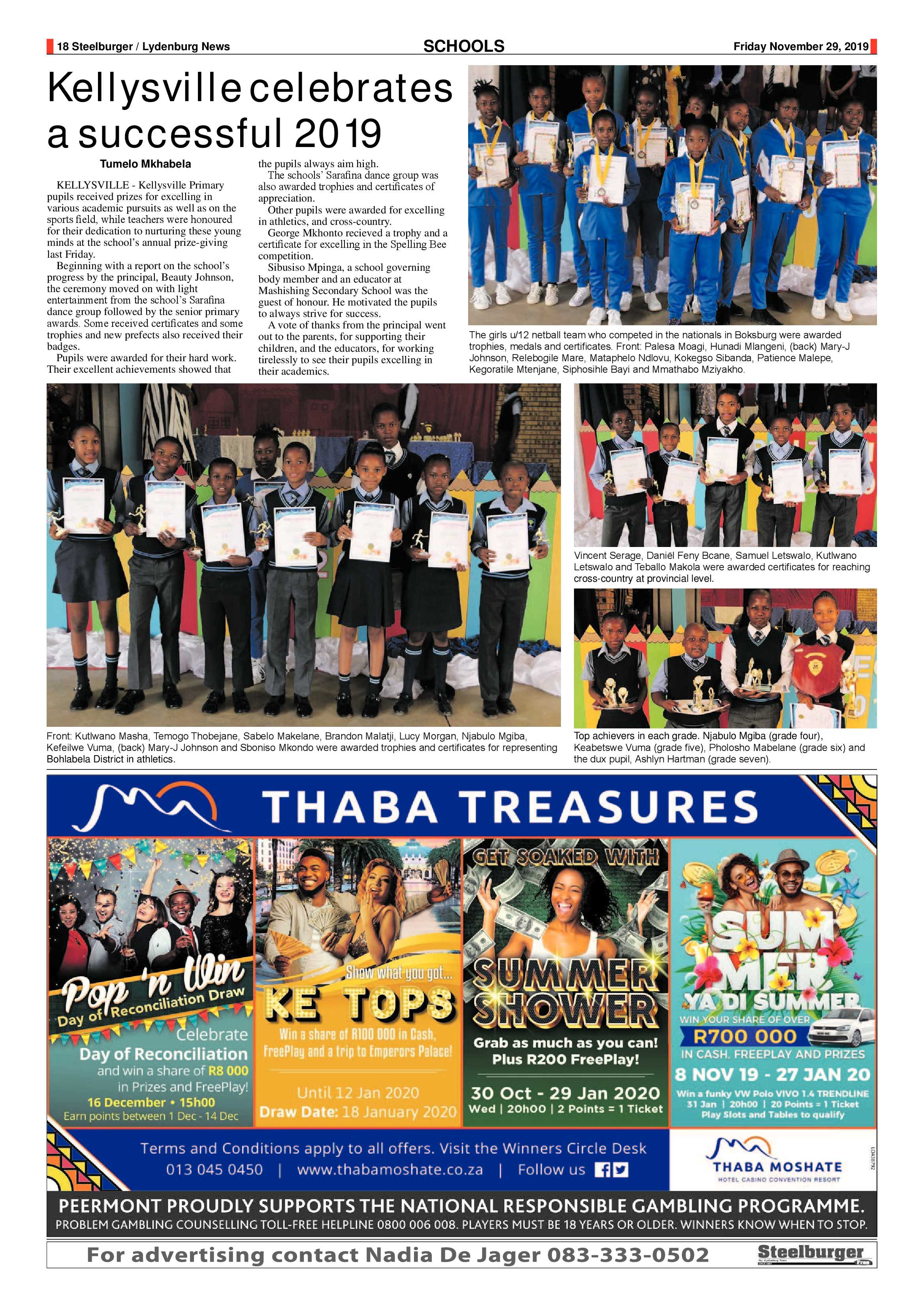 Steelburger News 29 November 2019 page 18