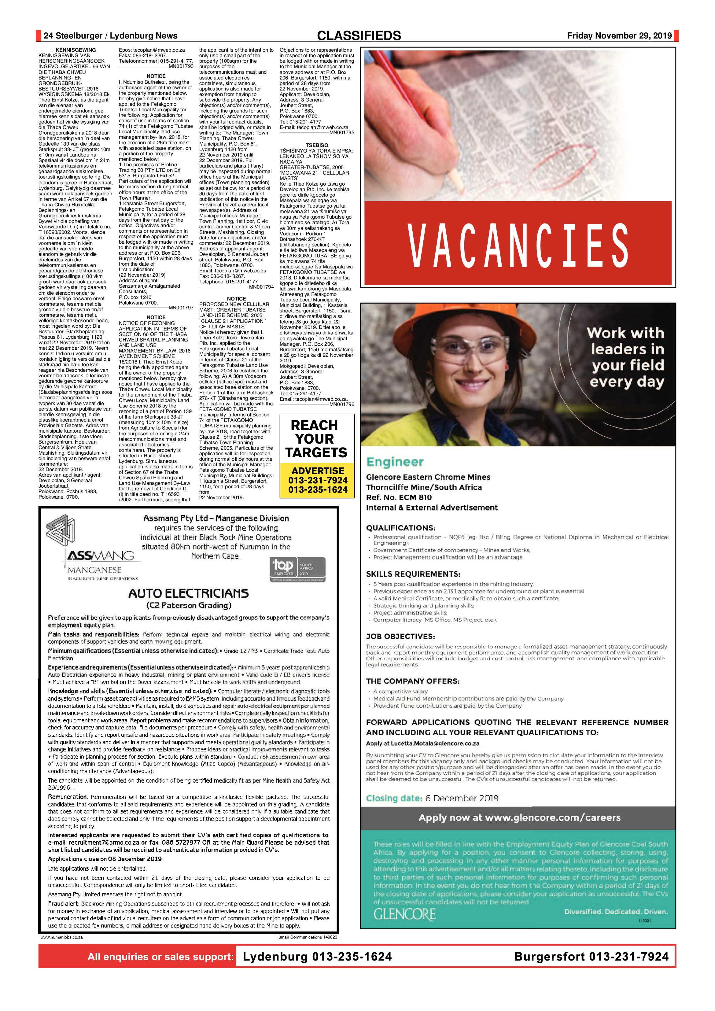 Steelburger News 29 November 2019 page 24