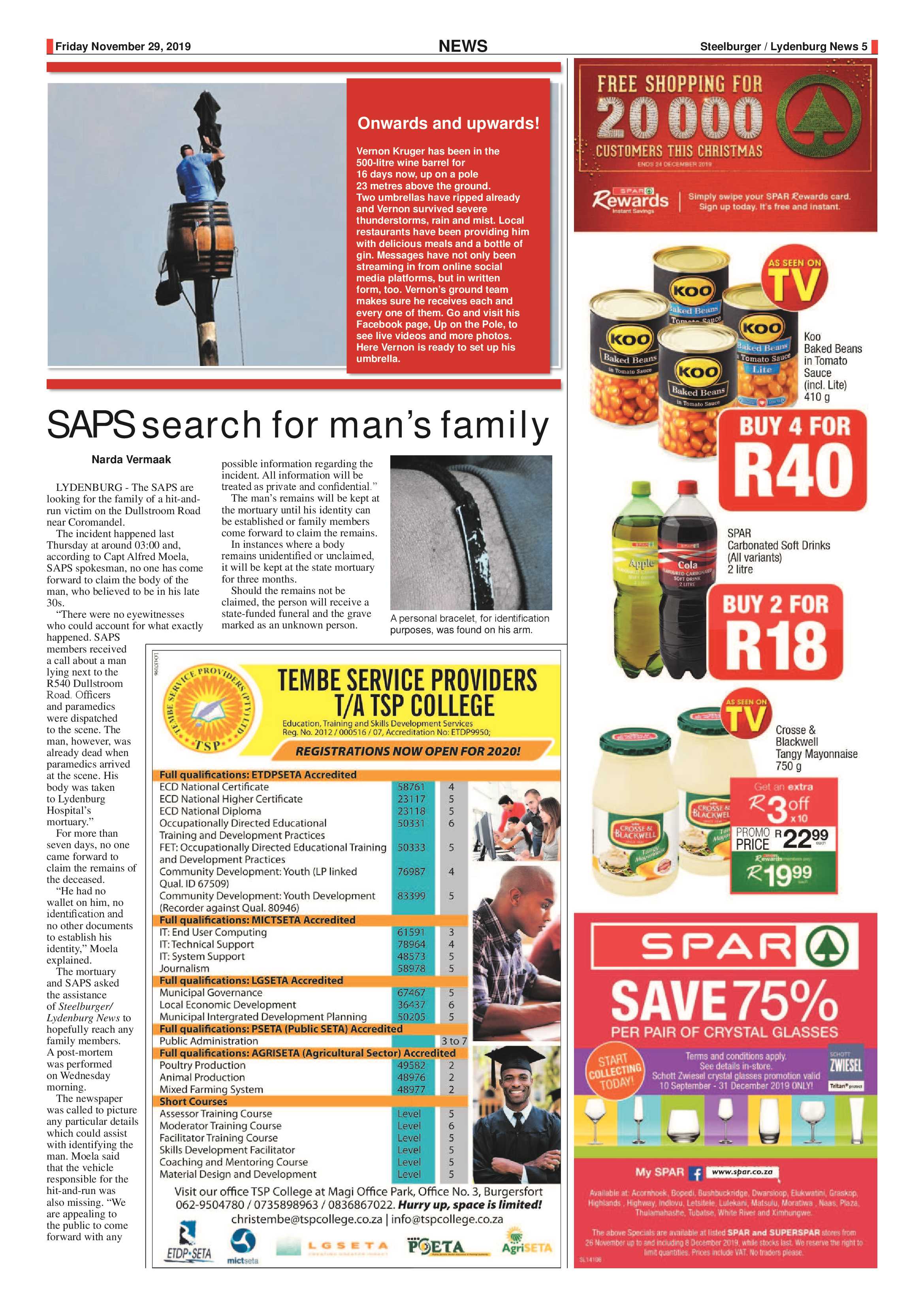 Steelburger News 29 November 2019 page 5