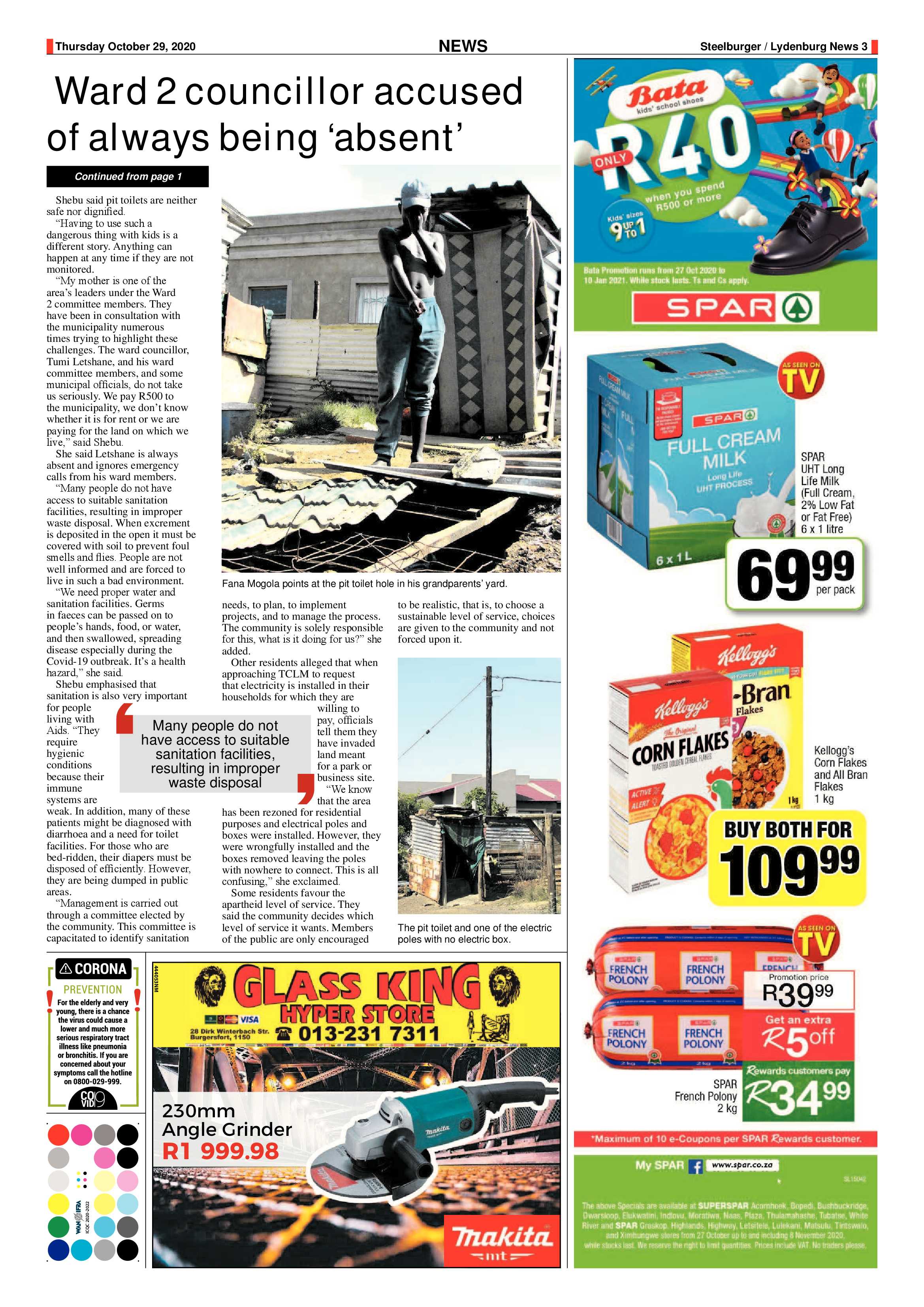 Steelburger news 29 October 2020 page 3