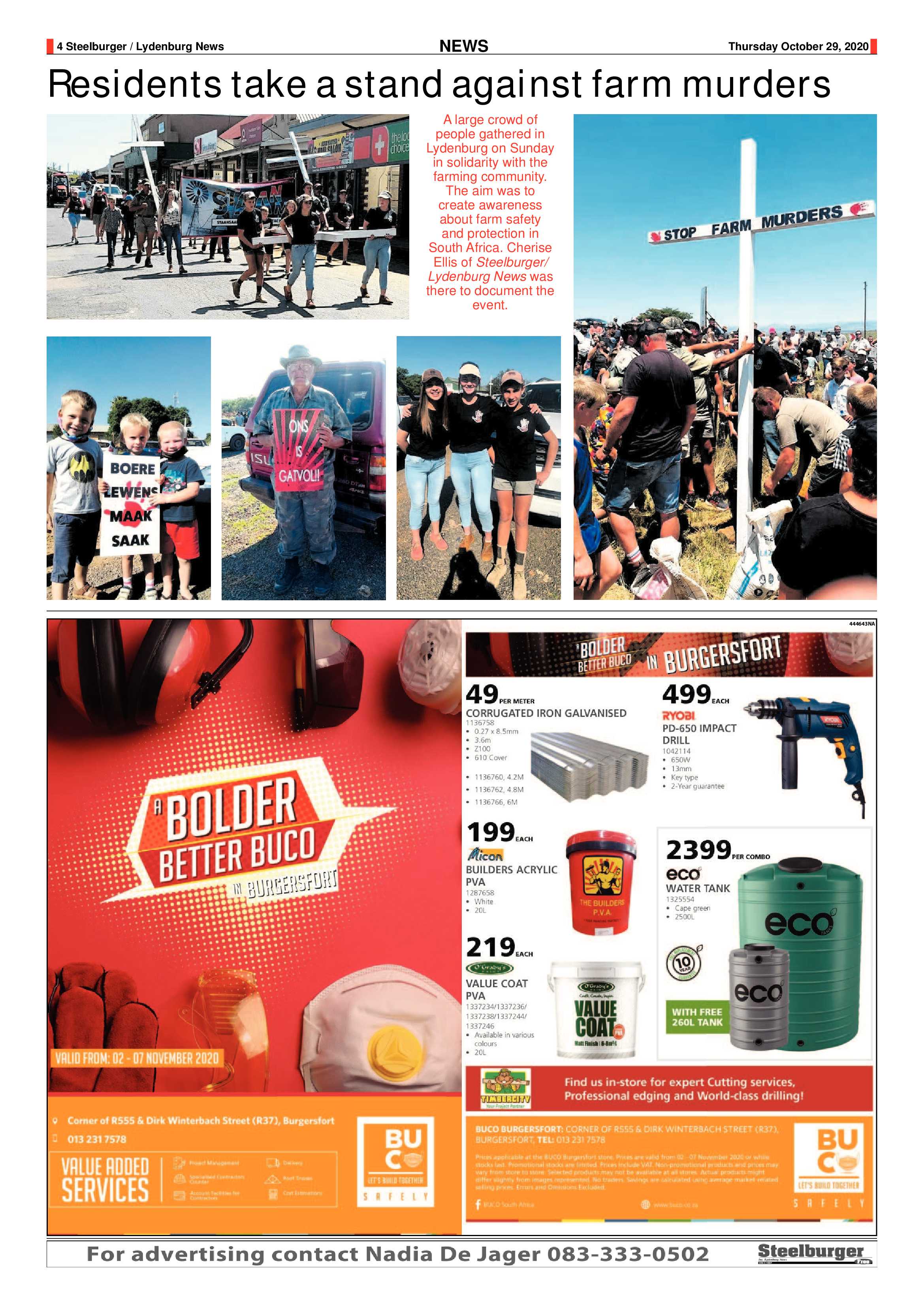 Steelburger news 29 October 2020 page 4