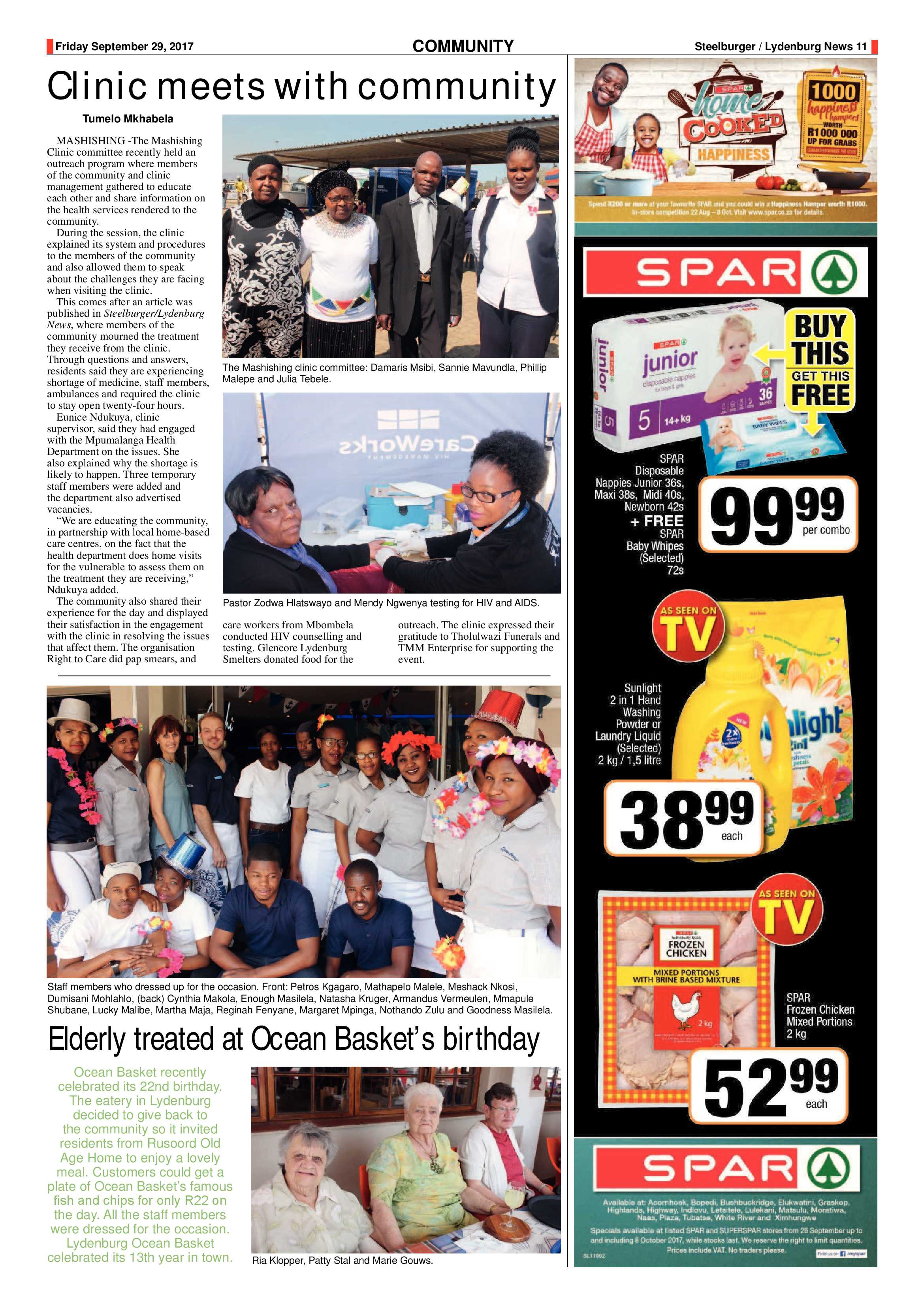 Steelburger News 29 September 2017 page 11