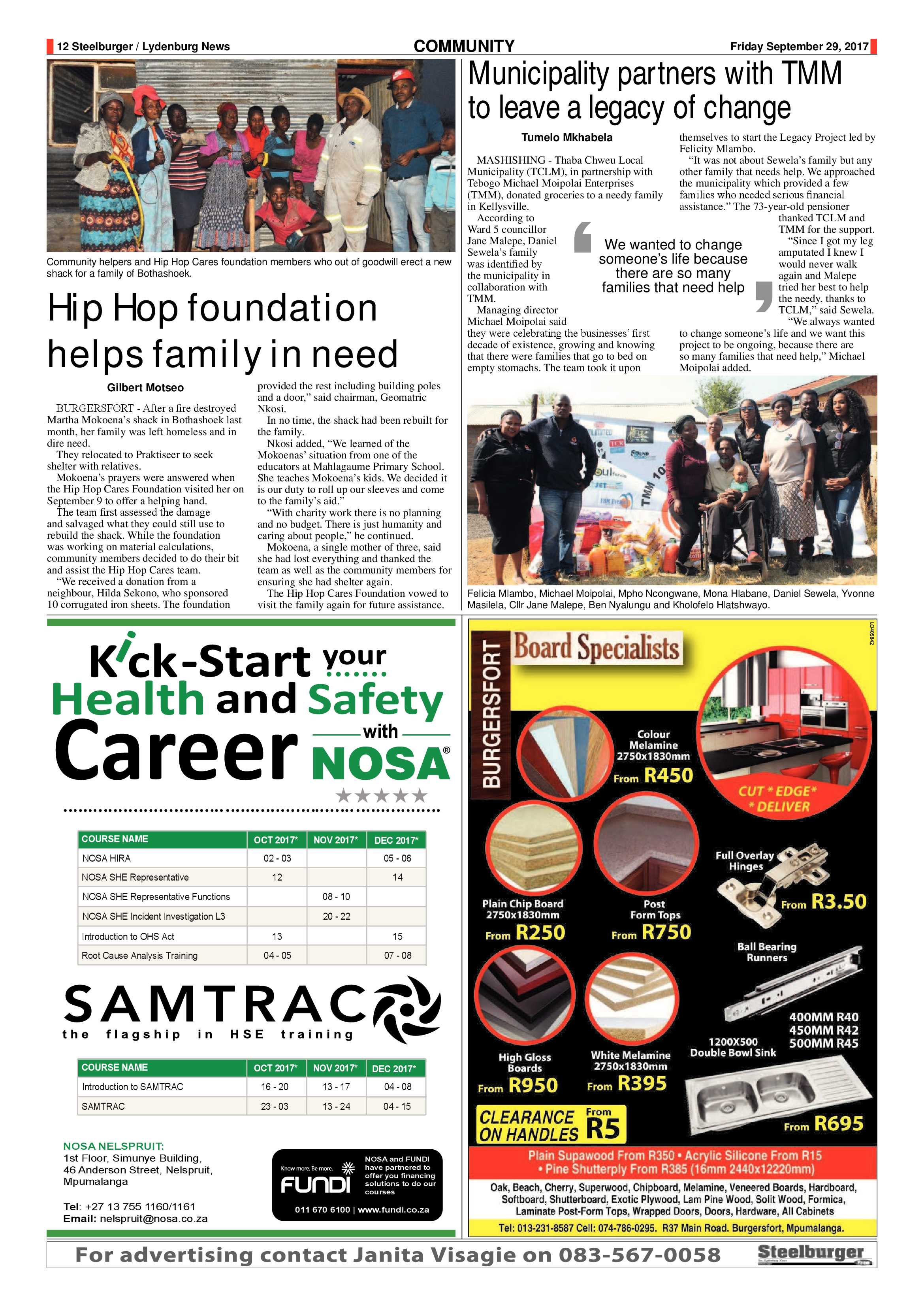 Steelburger News 29 September 2017 page 12