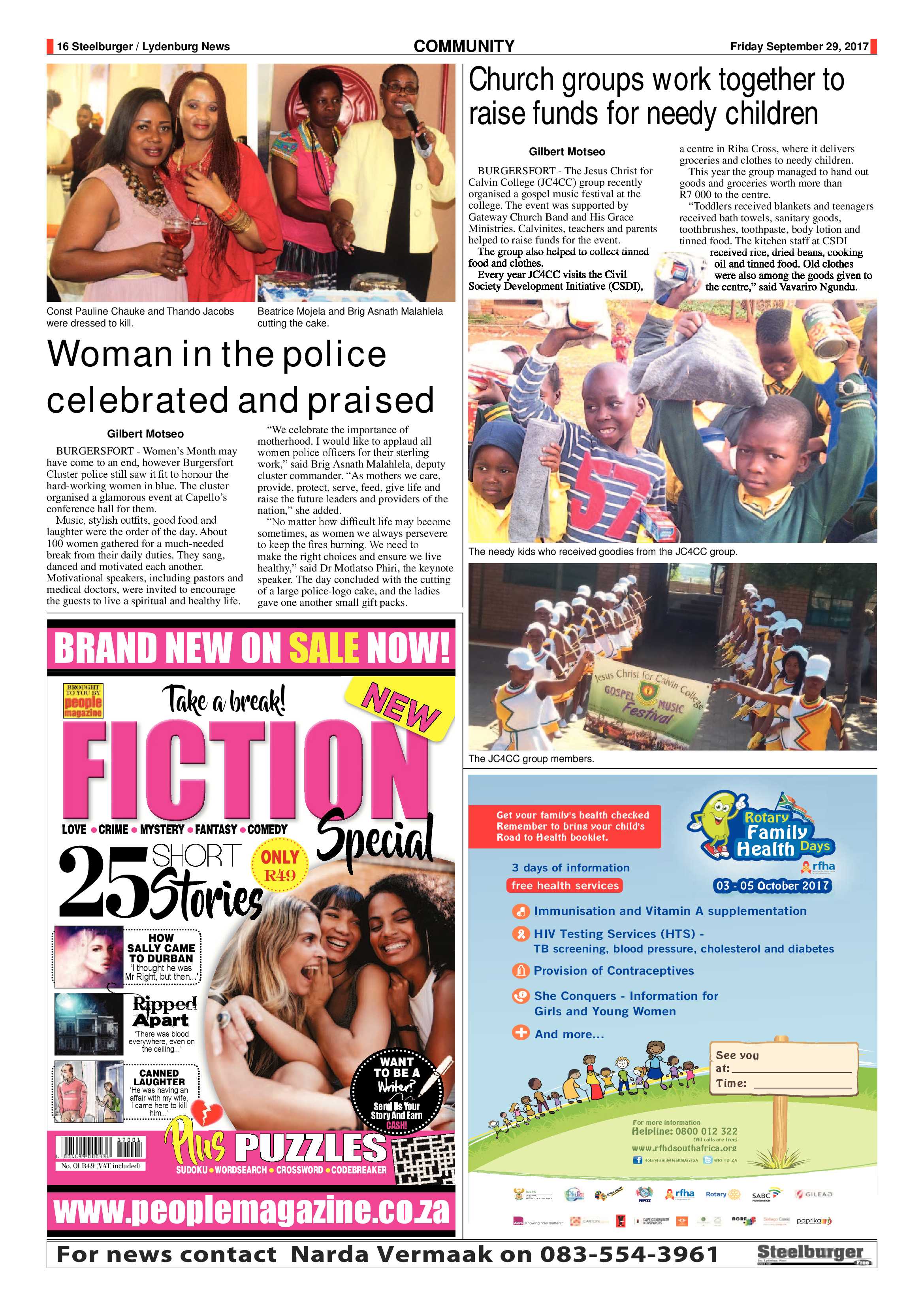 Steelburger News 29 September 2017 page 16
