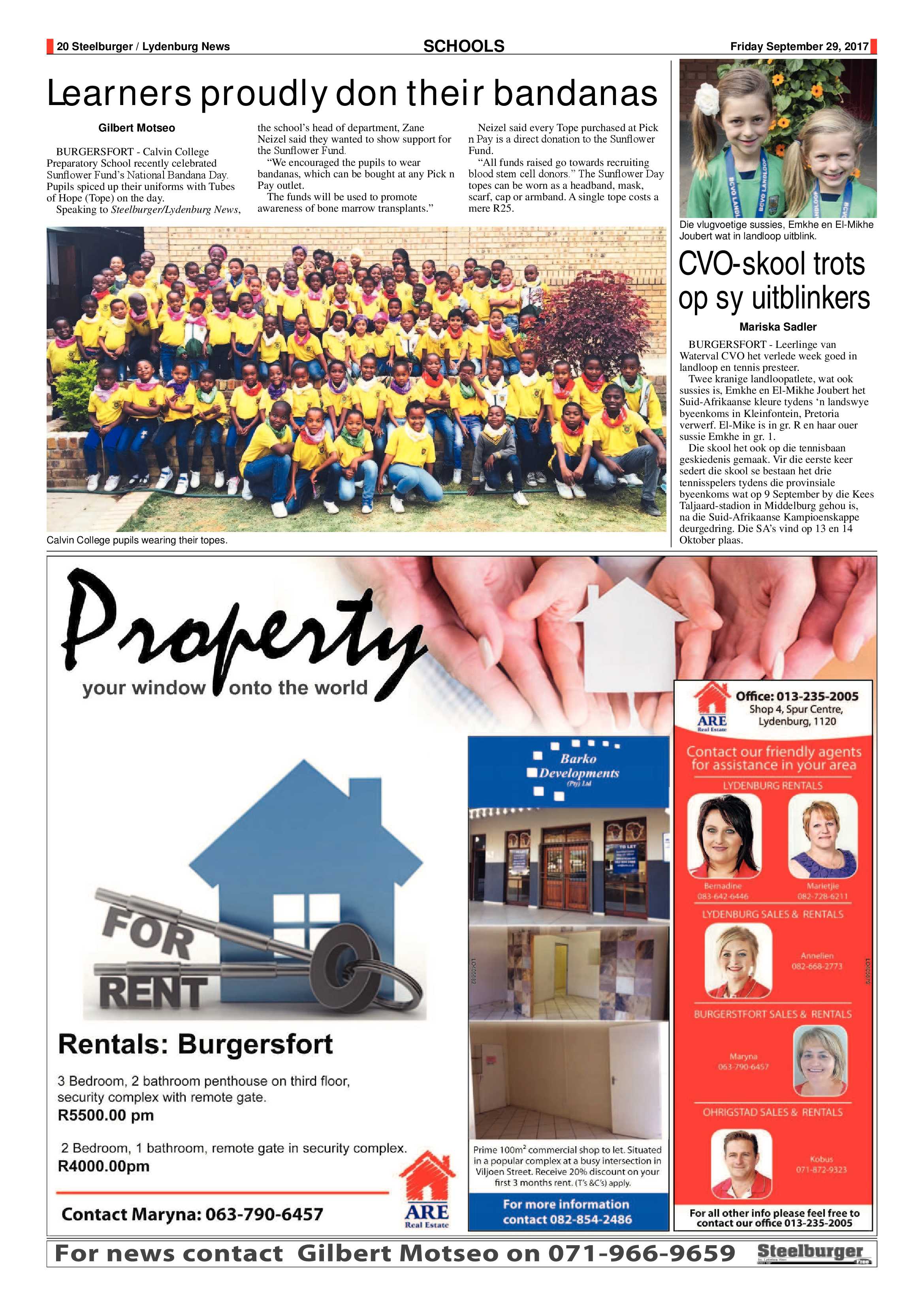 Steelburger News 29 September 2017 page 20