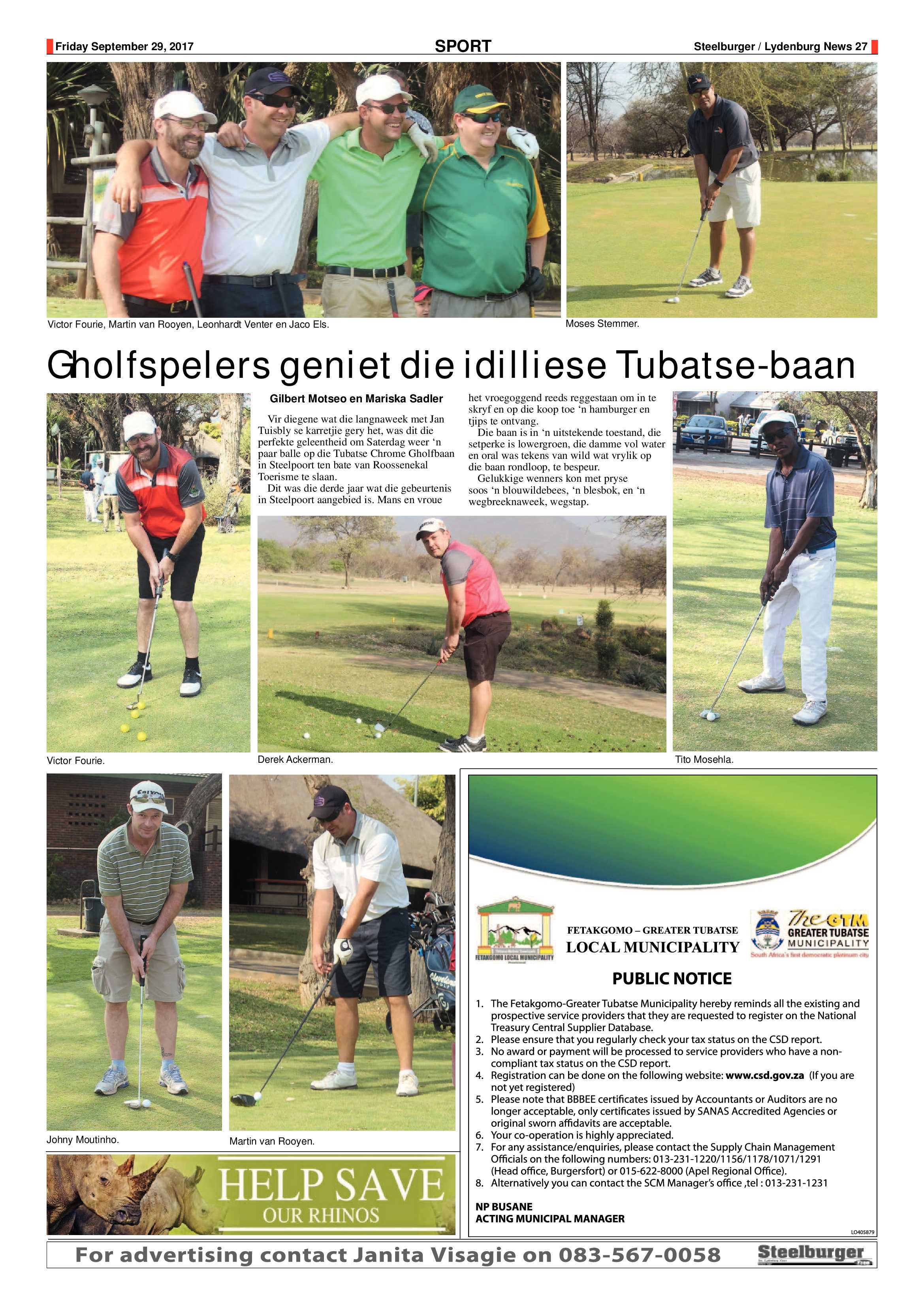 Steelburger News 29 September 2017 page 27