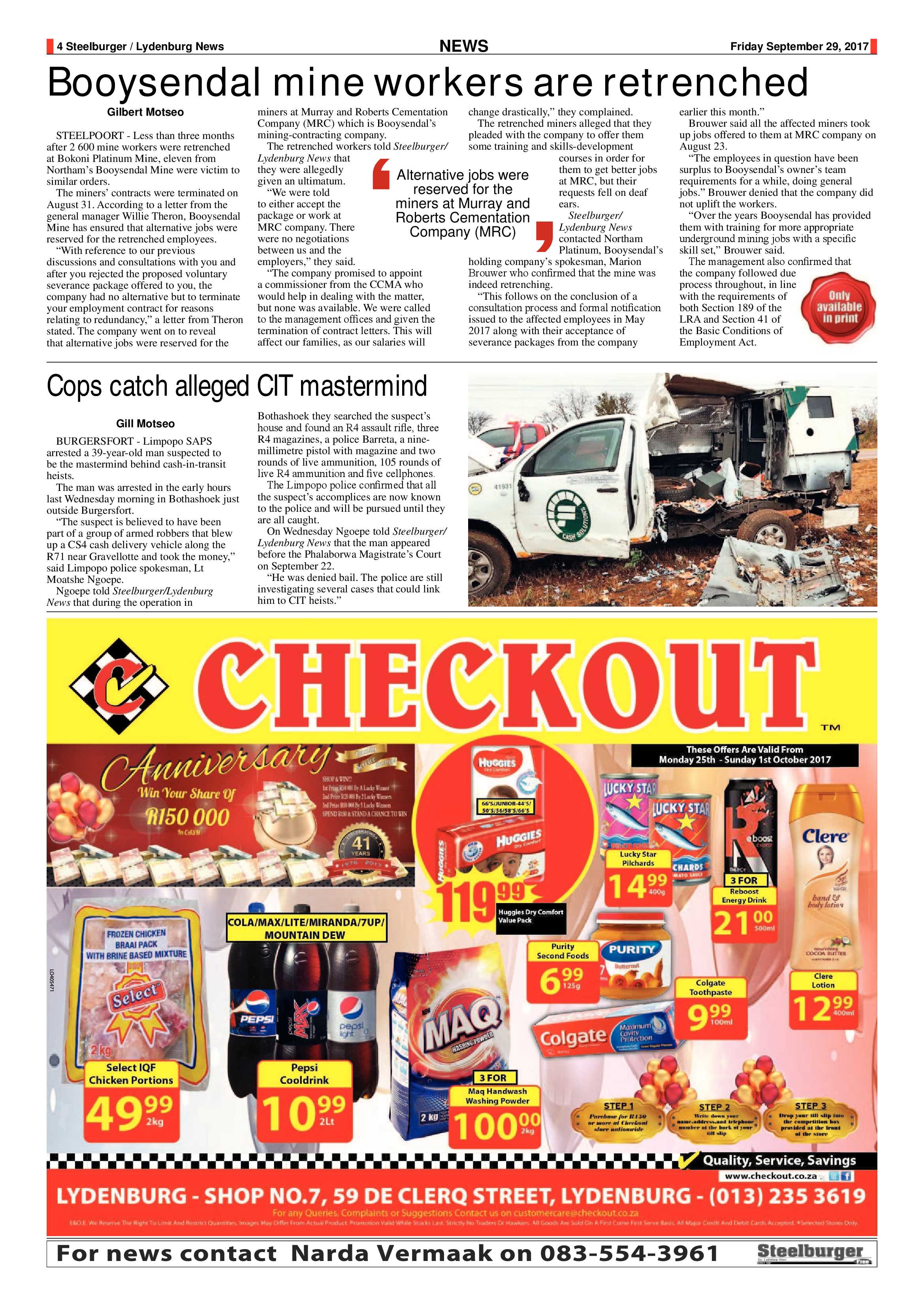 Steelburger News 29 September 2017 page 4