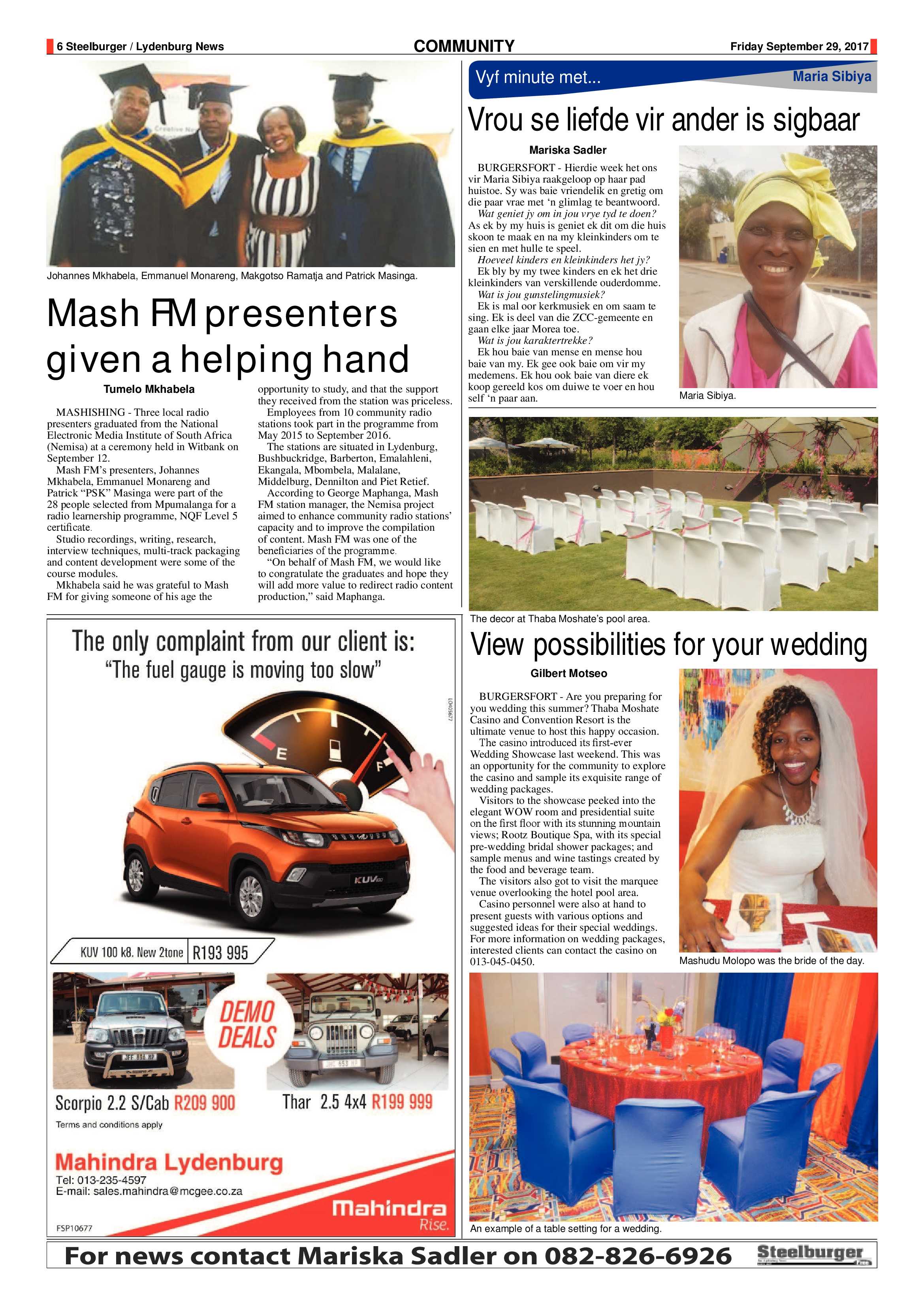 Steelburger News 29 September 2017 page 6