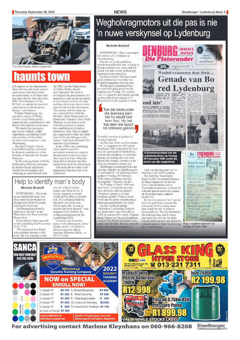 Steelburger News 29 September 2022 page 3