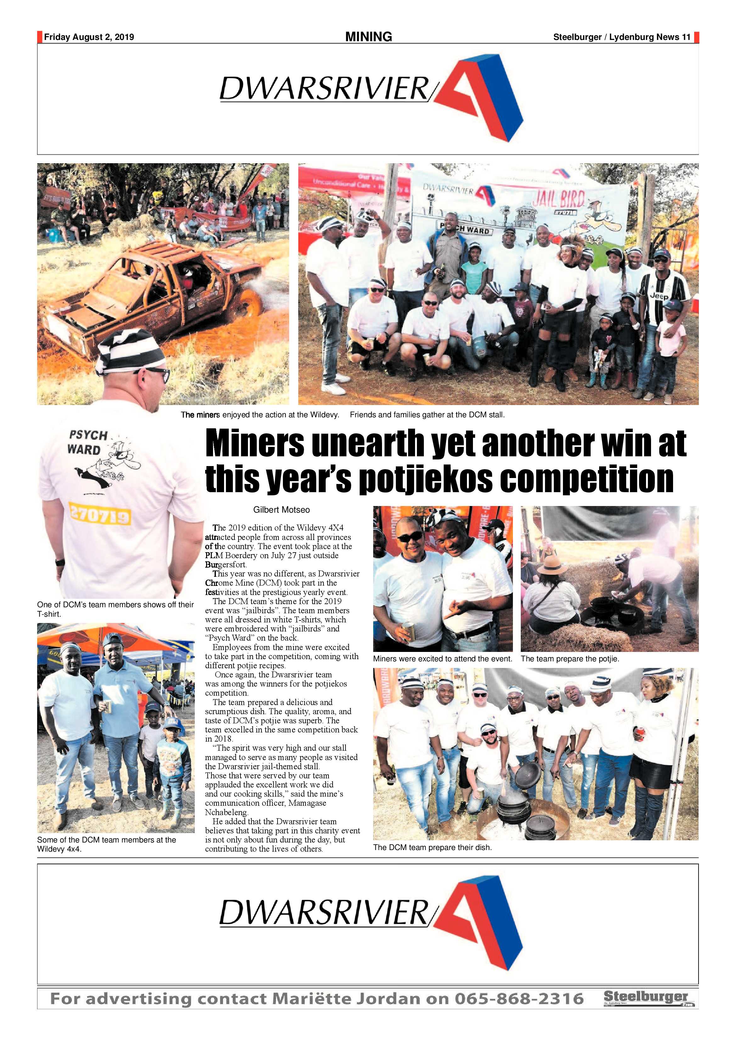Steelburger News 2 August 2019 page 11