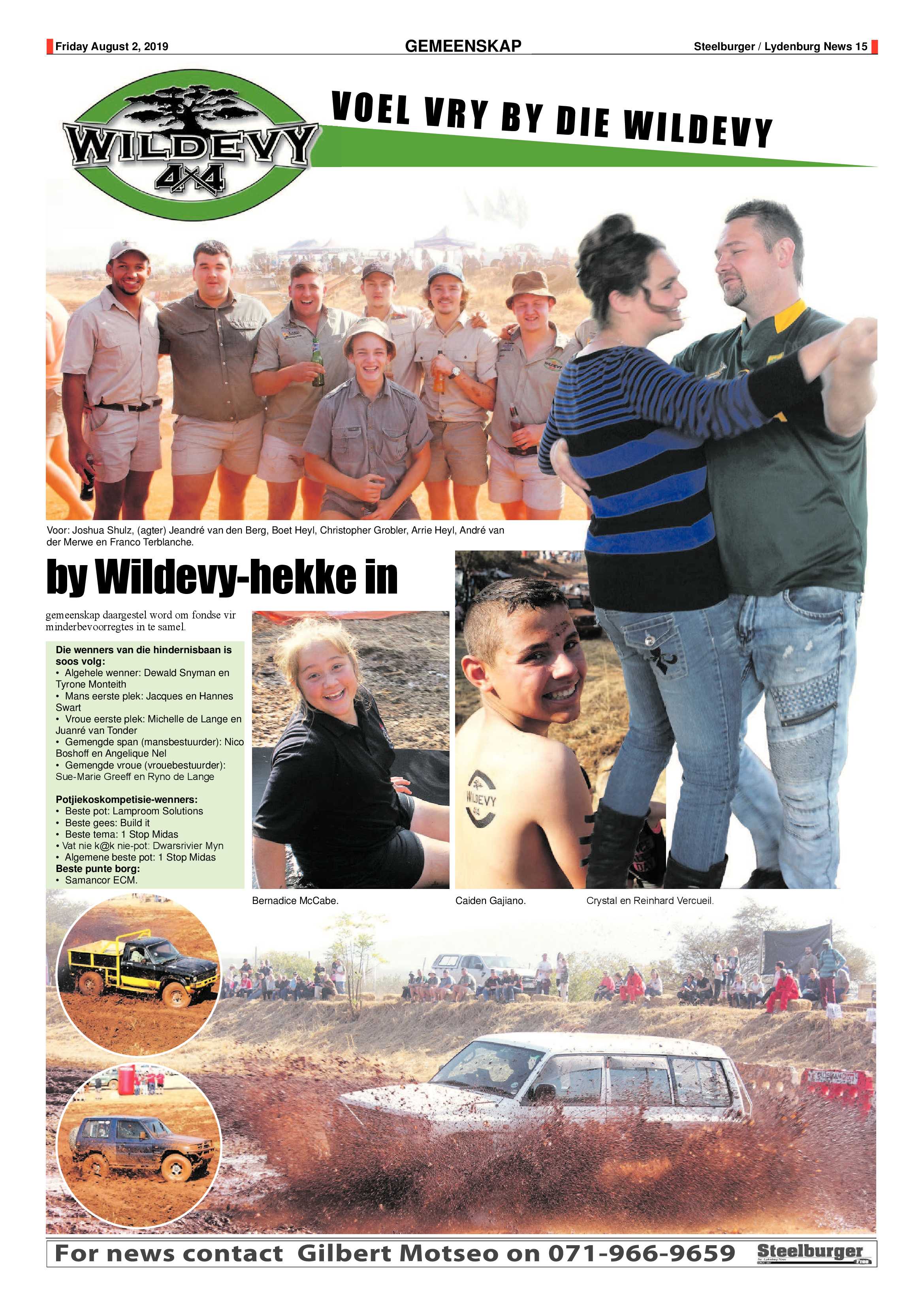 Steelburger News 2 August 2019 page 15