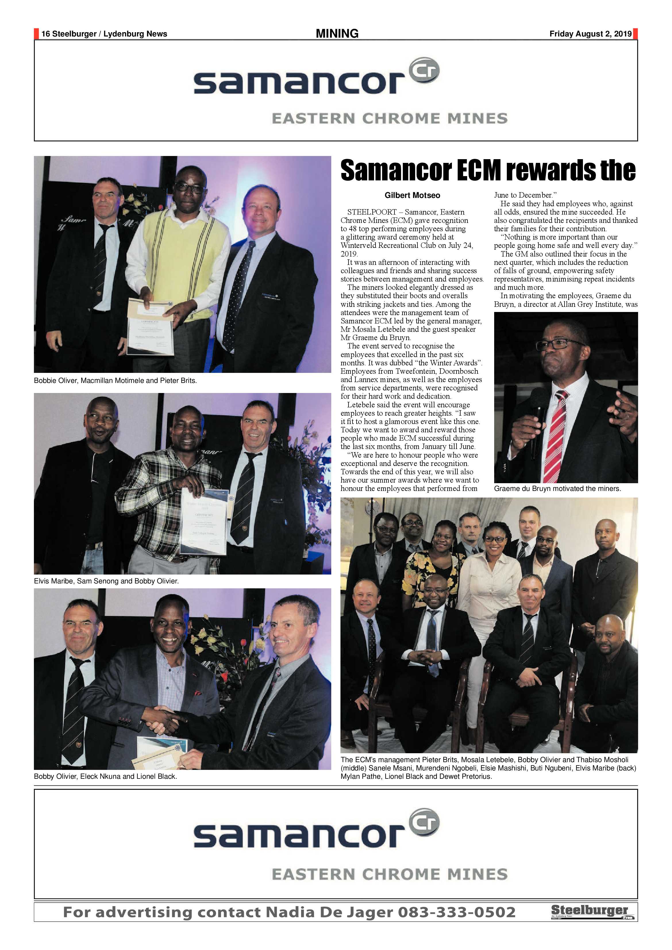 Steelburger News 2 August 2019 page 16