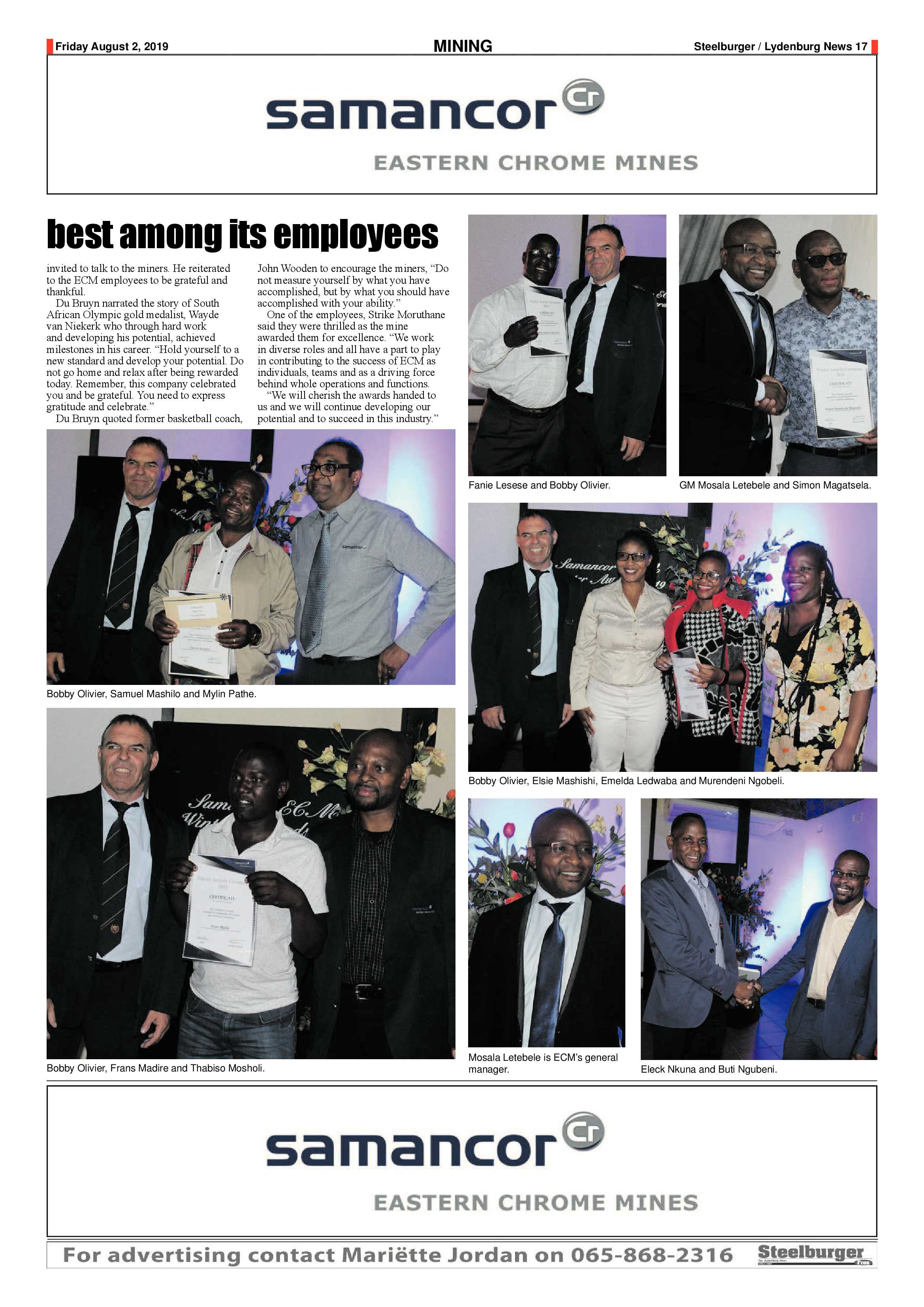 Steelburger News 2 August 2019 page 17