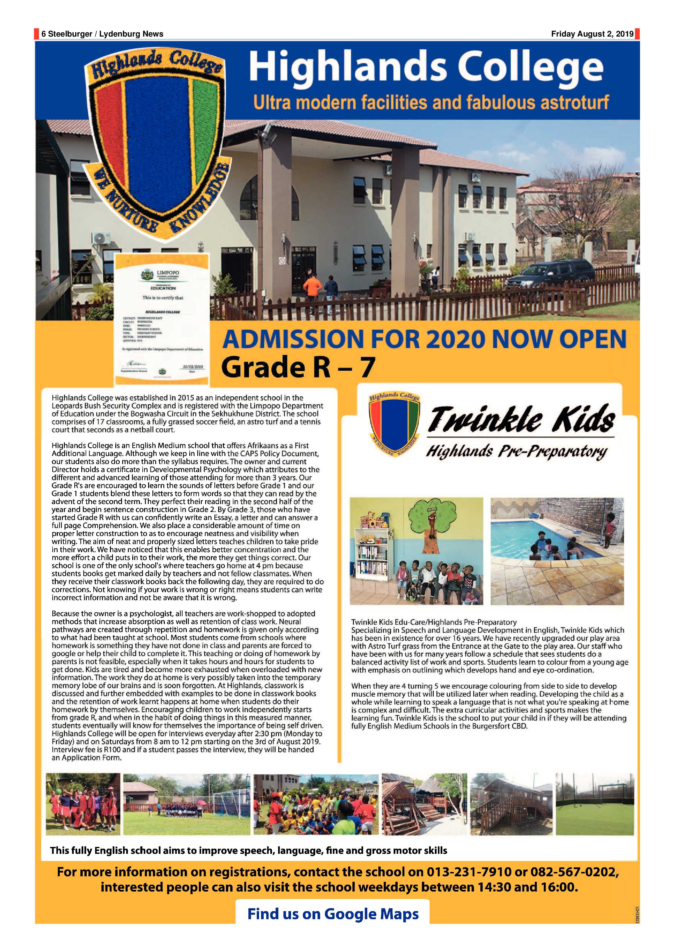 Steelburger News 2 August 2019 page 6