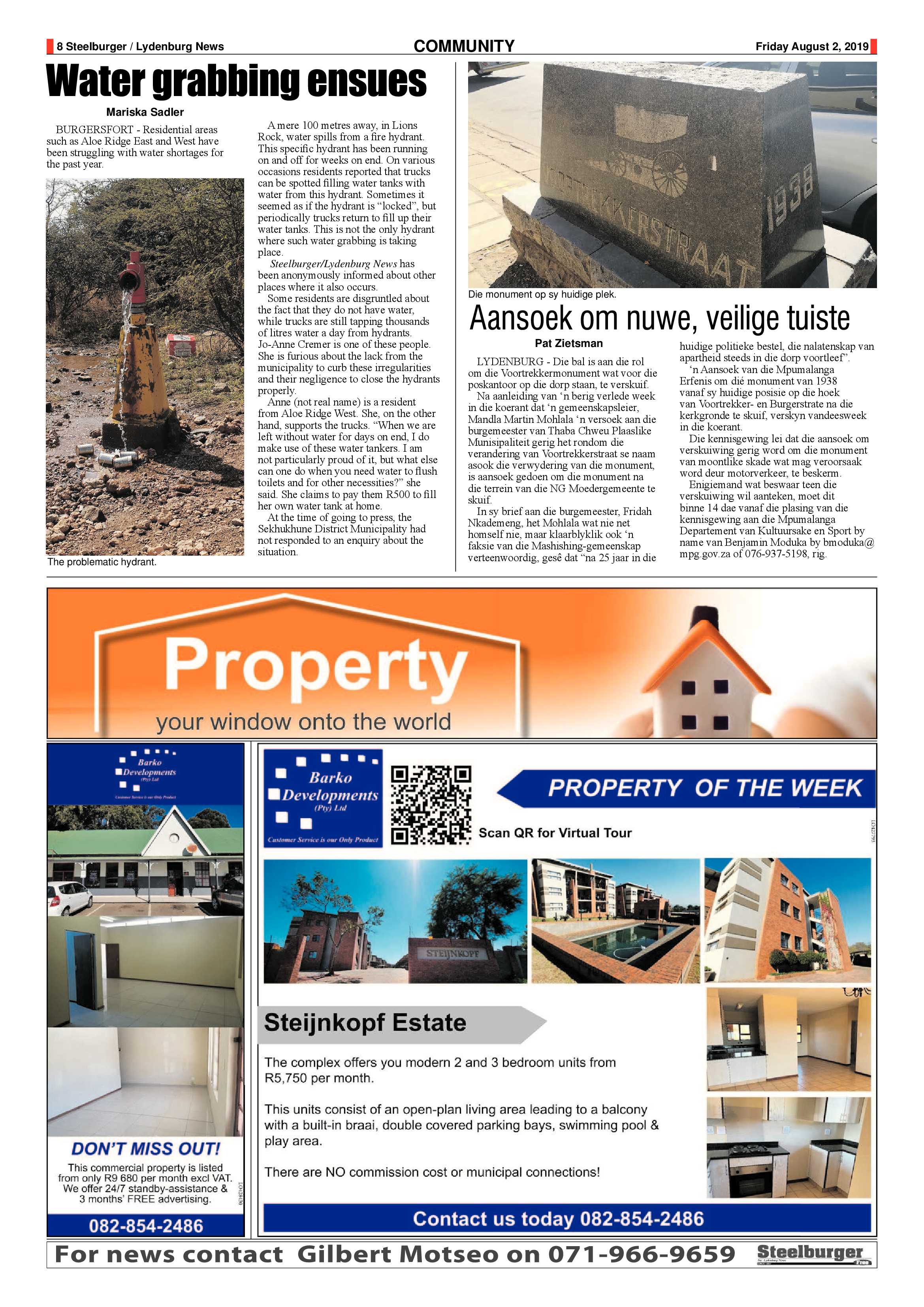 Steelburger News 2 August 2019 page 8