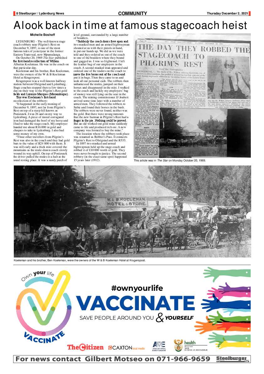 Steelburger News 2 December 2021 page 8