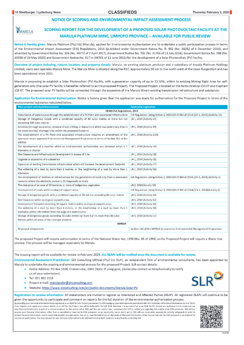 Steelburger News 2 February 2023 page 10