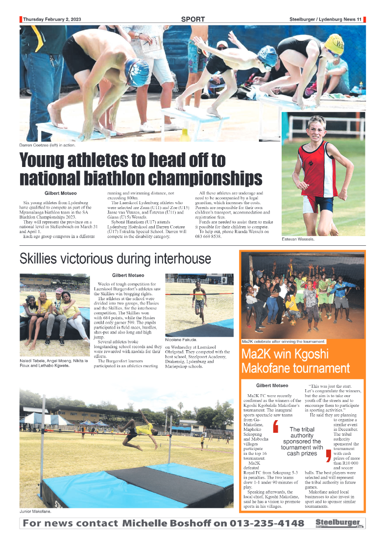 Steelburger News 2 February 2023 page 11