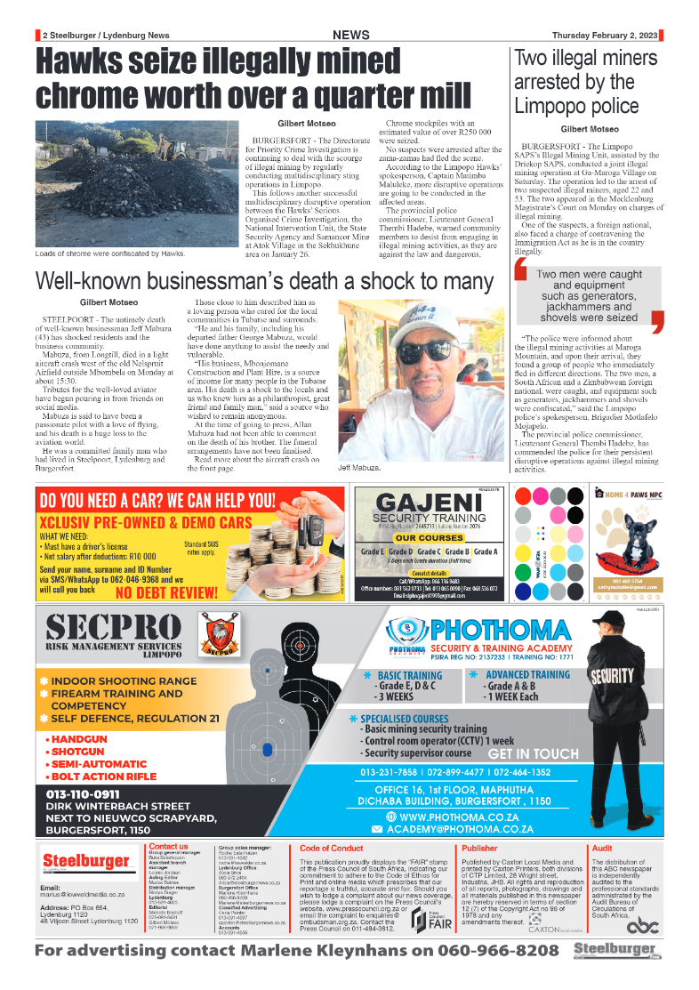 Steelburger News 2 February 2023 page 2