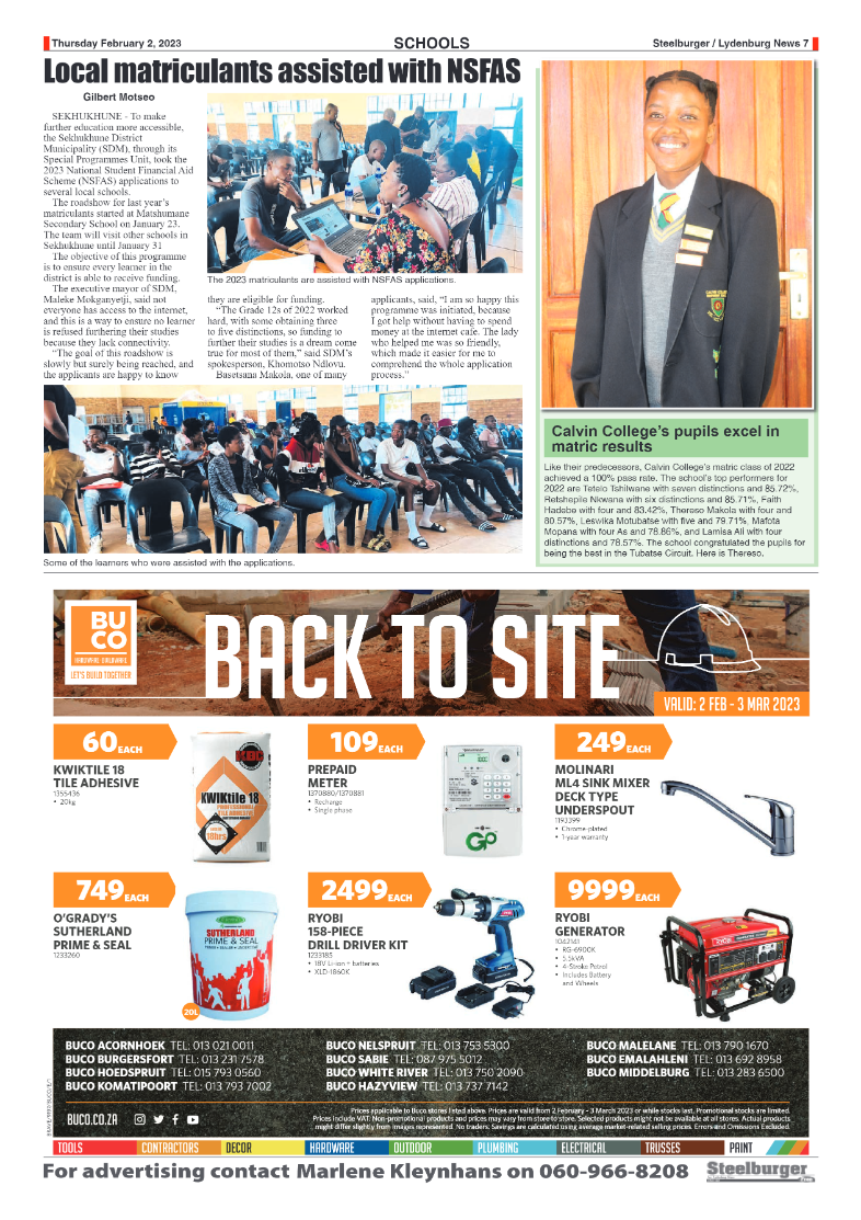 Steelburger News 2 February 2023 page 7