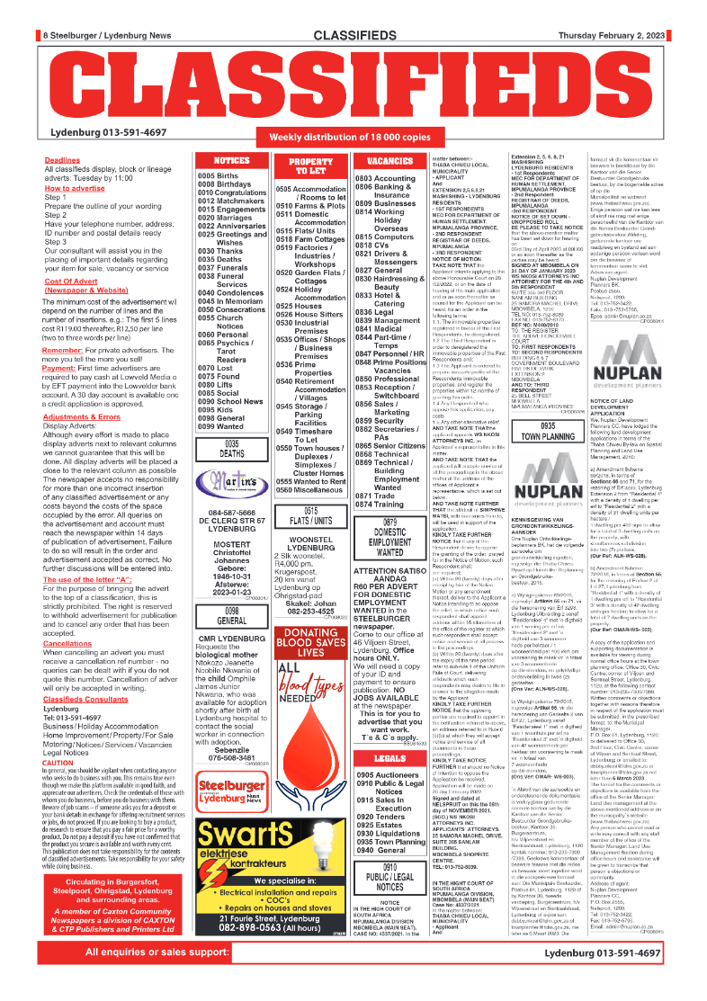 Steelburger News 2 February 2023 page 8