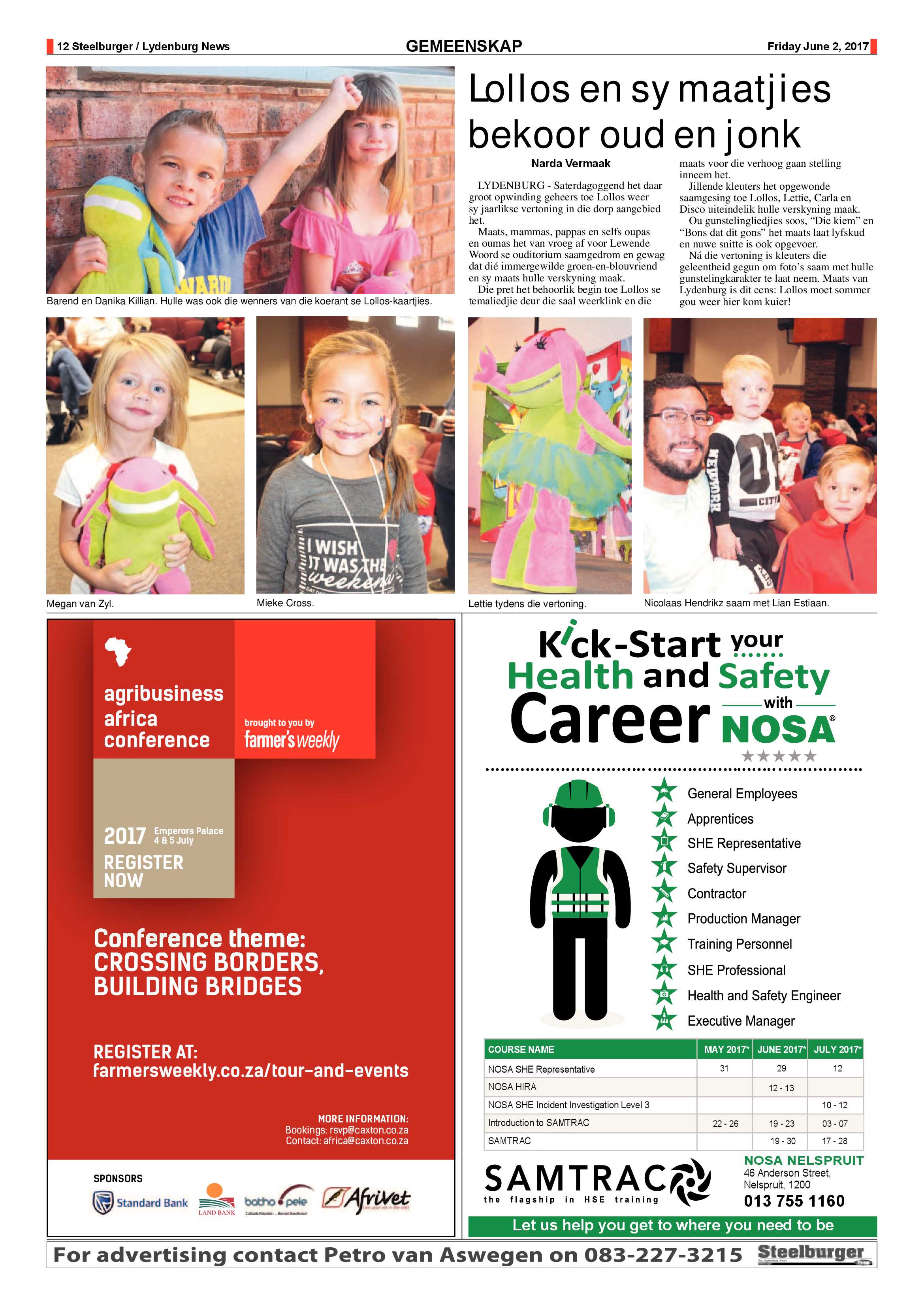Steelburger News 2 June 2017 page 12