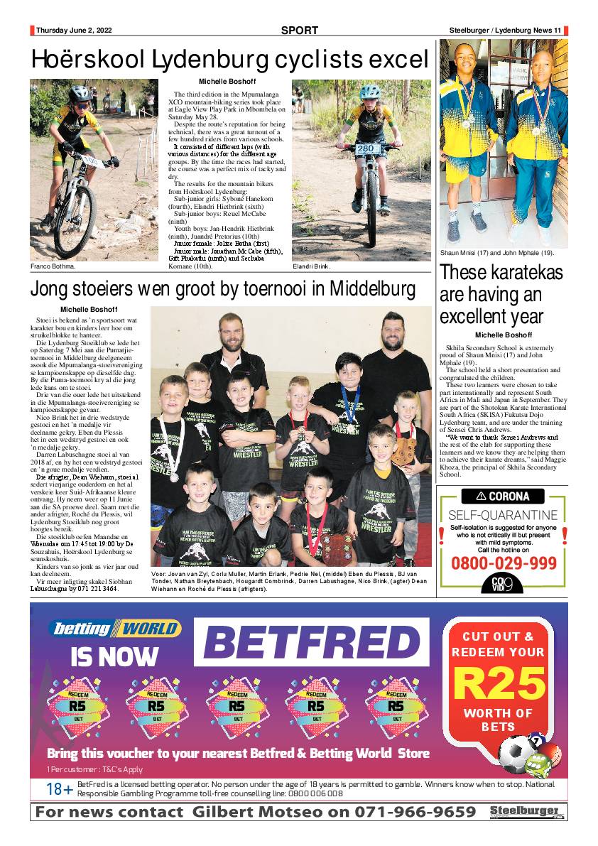 Steelburger News 2 June 2022 page 11