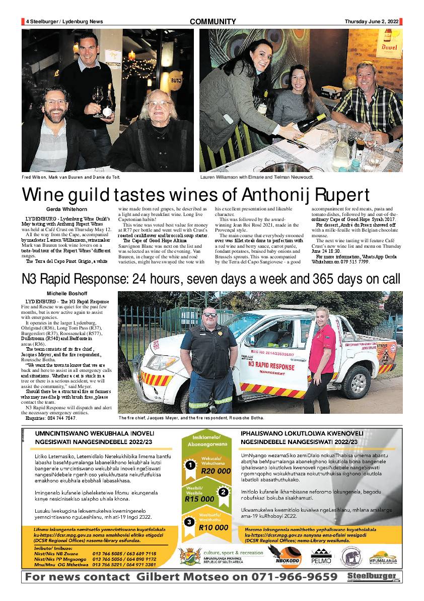 Steelburger News 2 June 2022 page 4