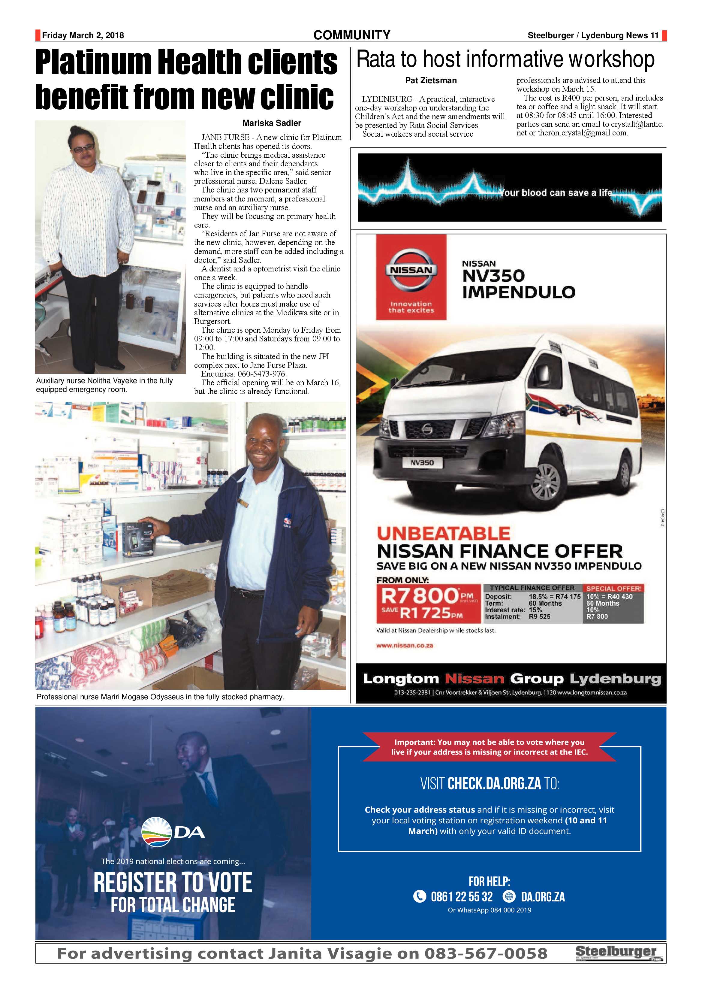 Steelburger News 2 March 2018 page 11