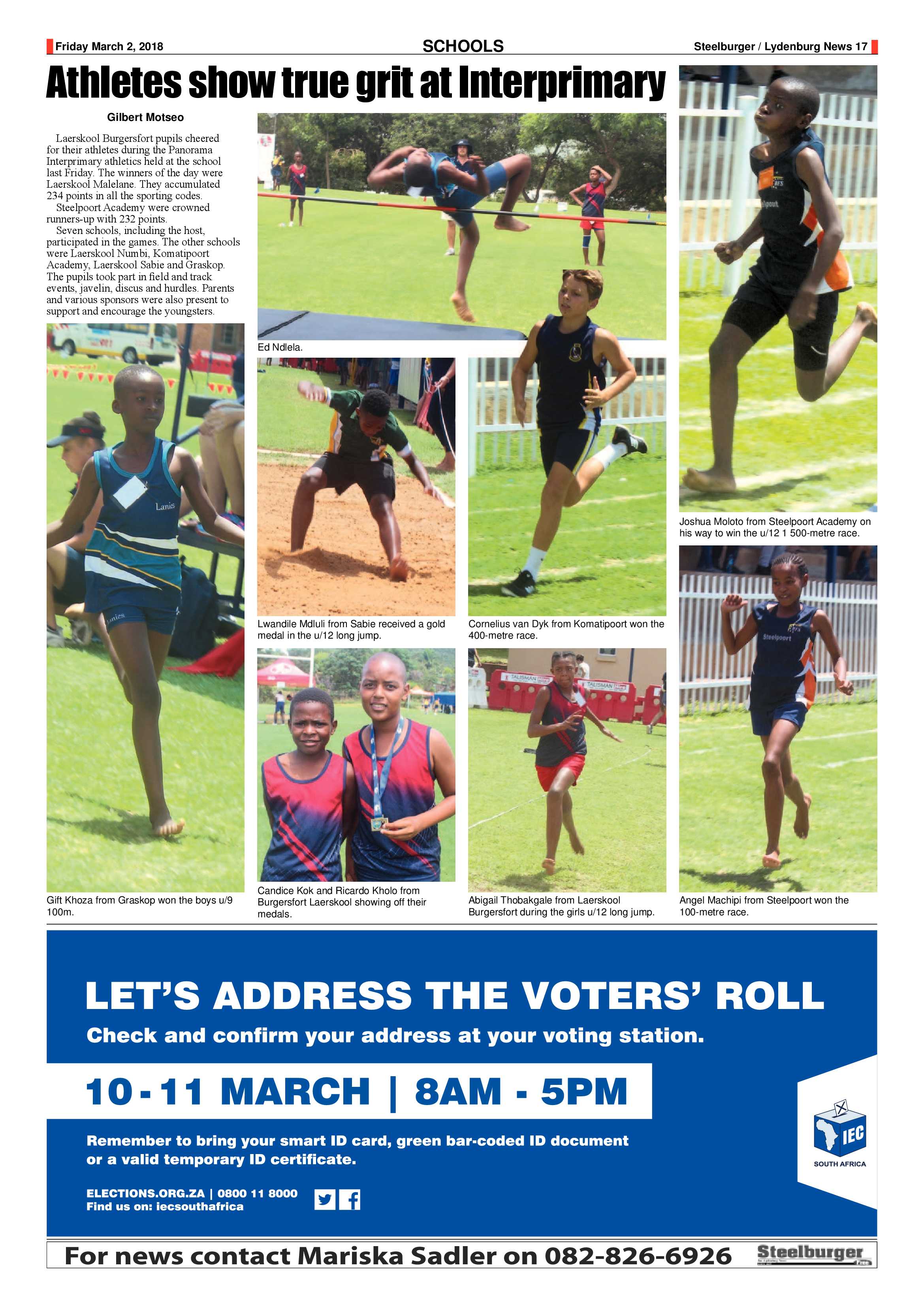 Steelburger News 2 March 2018 page 17